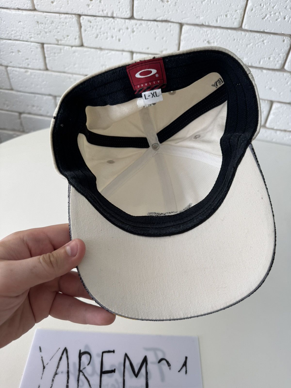 Vintage Oakley vintage cap Size ONE SIZE - 5 Thumbnail