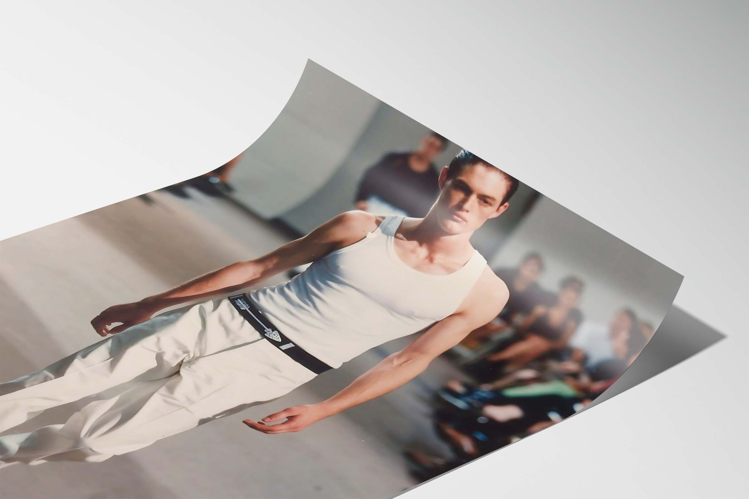 Helmut Lang 1998 Helmut Lang Poster Gift Vintage Archive Art Book Logo Size ONE SIZE - 6 Thumbnail