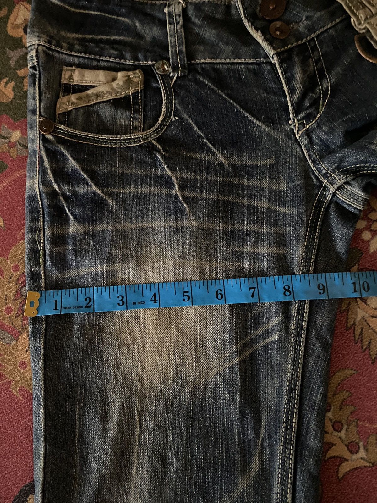 Japanese Brand Japanese Brand Red Pepper Jeans Distressed Denim Size US 29 - 22 Thumbnail