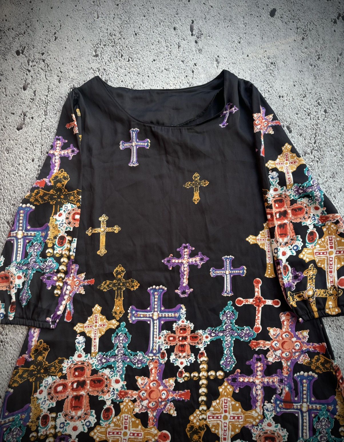 If Six Was Nine Y2k Opium women's full print tshirt Size L / US 10 / IT 46 - 2 Thumbnail