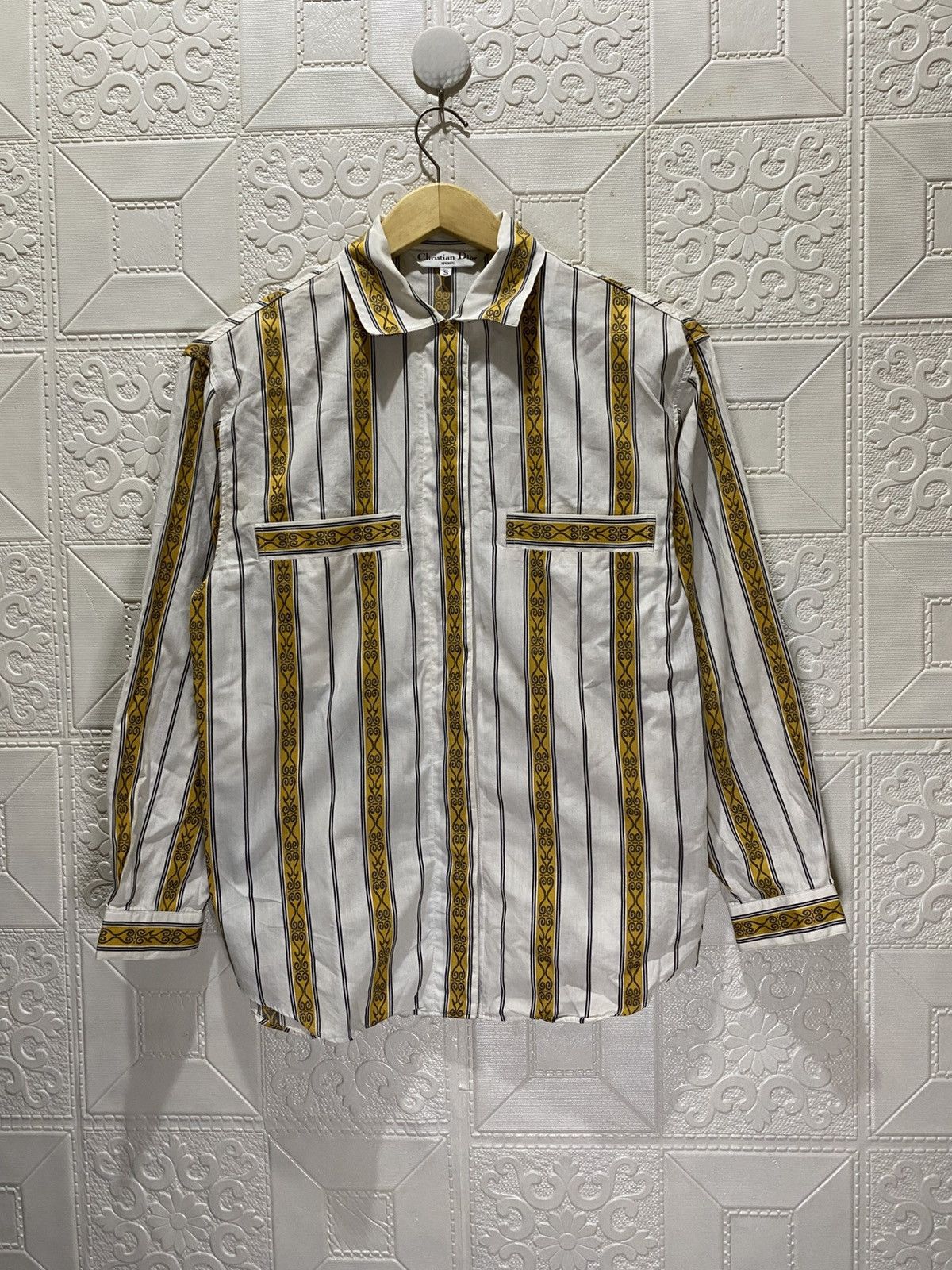 Christian Dior Monsieur Vtg Christian Dior Sports Shirts Size S / US 4 / IT 40 - 1 Thumbnail