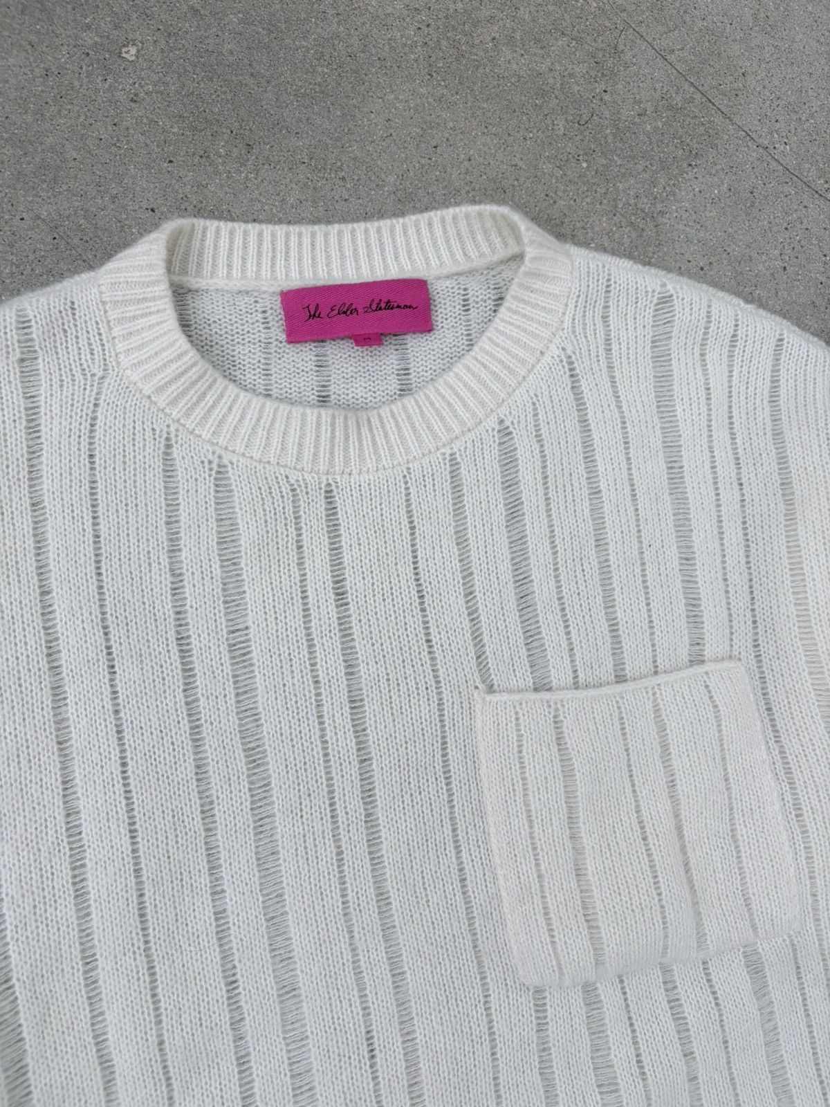 The Elder Statesman drop needle racing crew Size US M / EU 48-50 / 2 - 2 Thumbnail