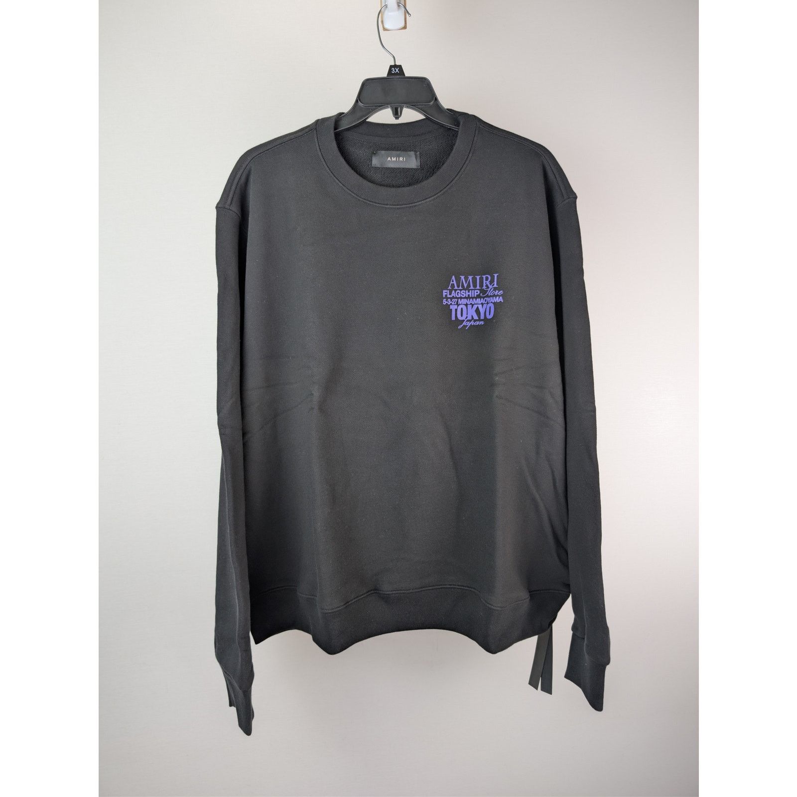 Amiri o1rshd1 3XL Amiri X Tokyo Crewneck Sweatshirt Sweater Black Size US XXL / EU 58 / 5 - 3 Thumbnail