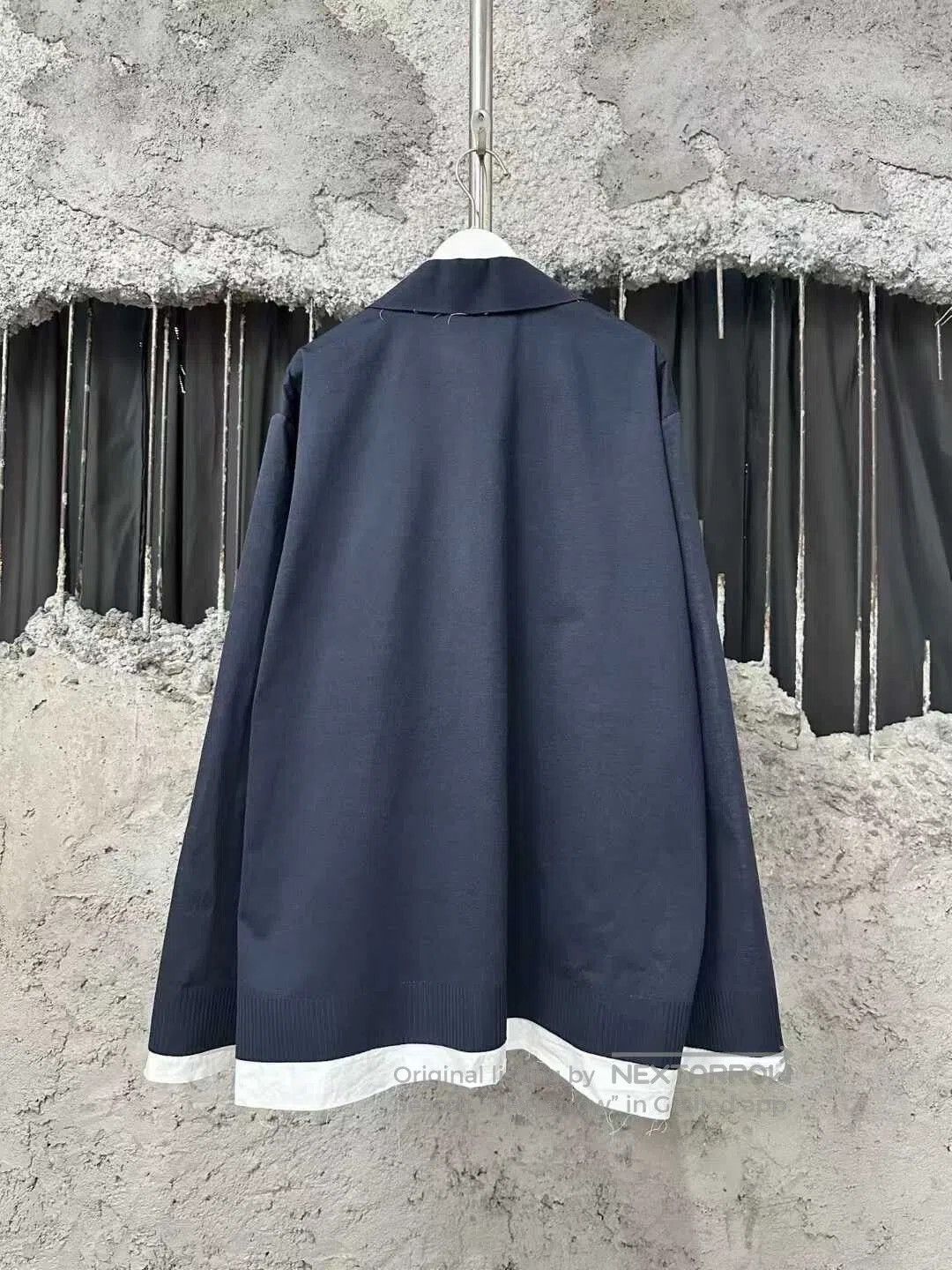 Miu Miu Miu Miu Two-Tone Knitted Jacket. Size M / US 6-8 / IT 42-44 - 2 Thumbnail