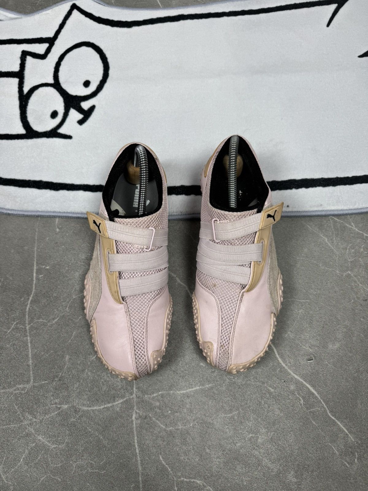 Puma Puma Monstro Dirty Pink Leather Vintage 00s Style Rare Size US 8 / EU 41 - 2 Thumbnail