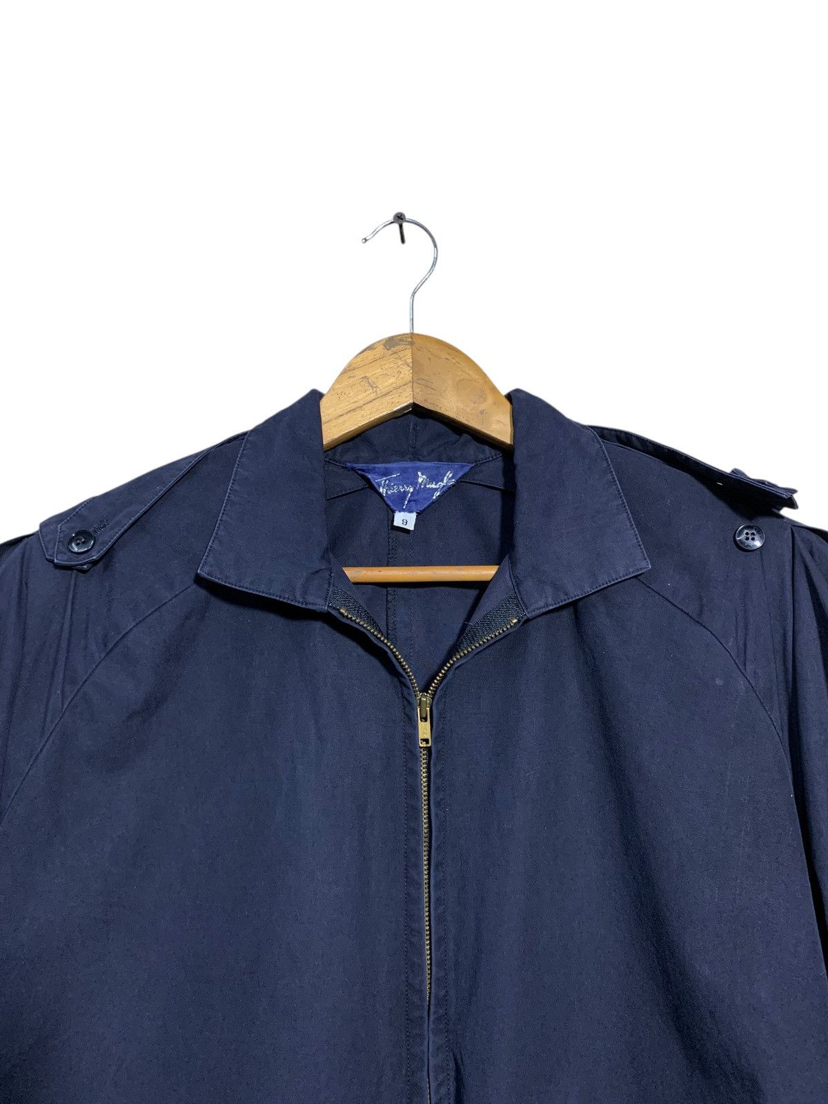 Thierry Mugler 🔥THIERRY MUGLER OVERSIZED ZIPPER JACKETS Size L / US 10 / IT 46 - 4 Thumbnail