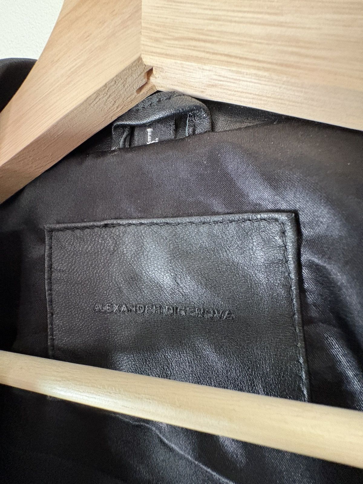 ALEXANDER DIGENOVA Alexander Digenova Leather Perfecto Biker Jacket Size US L / EU 52-54 / 3 - 3 Thumbnail