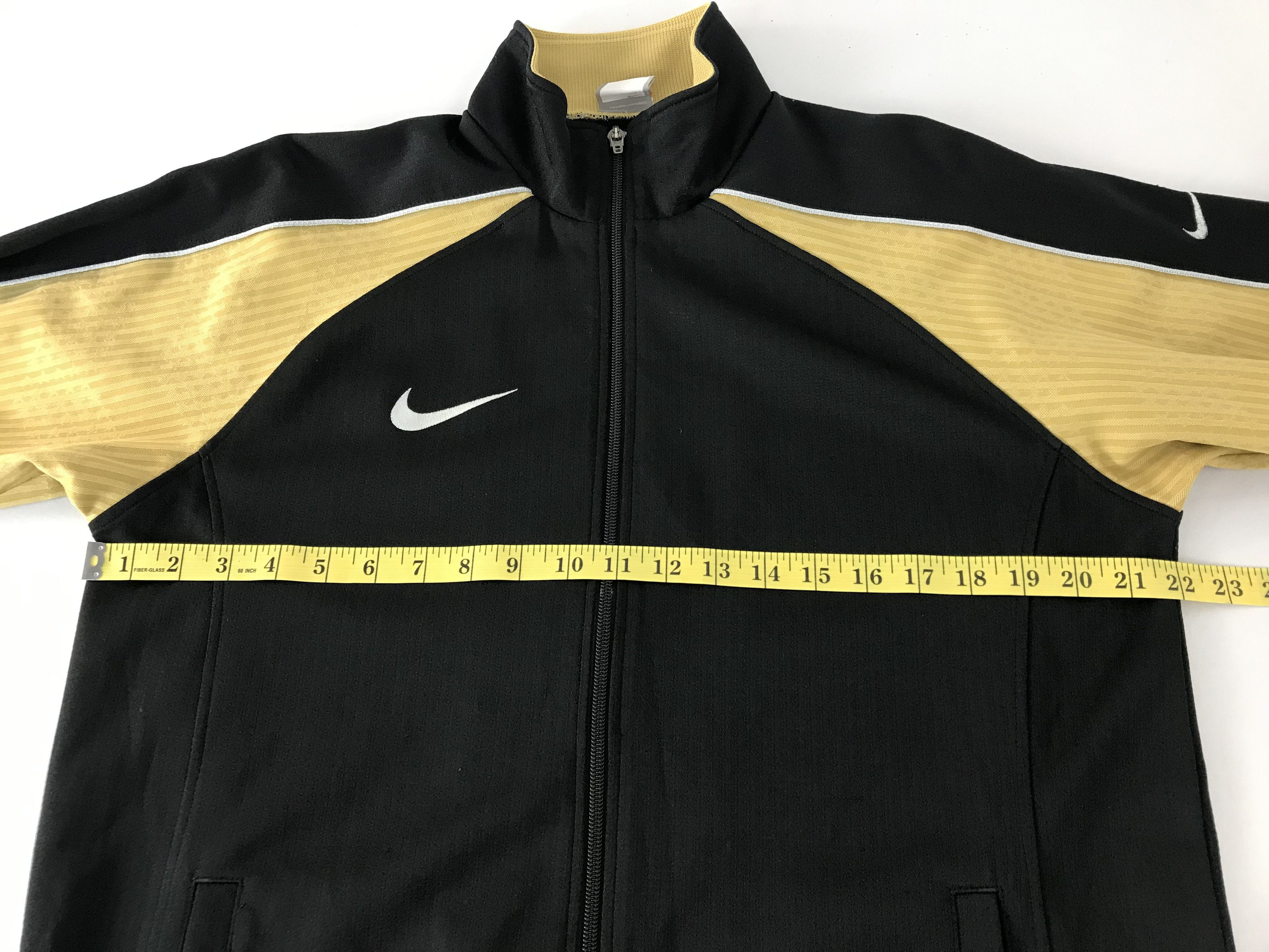 Nike Jerseys Nike Two Tones Colour Zipper Up Long Sleeve Shirt Size US M / EU 48-50 / 2 - 15 Thumbnail