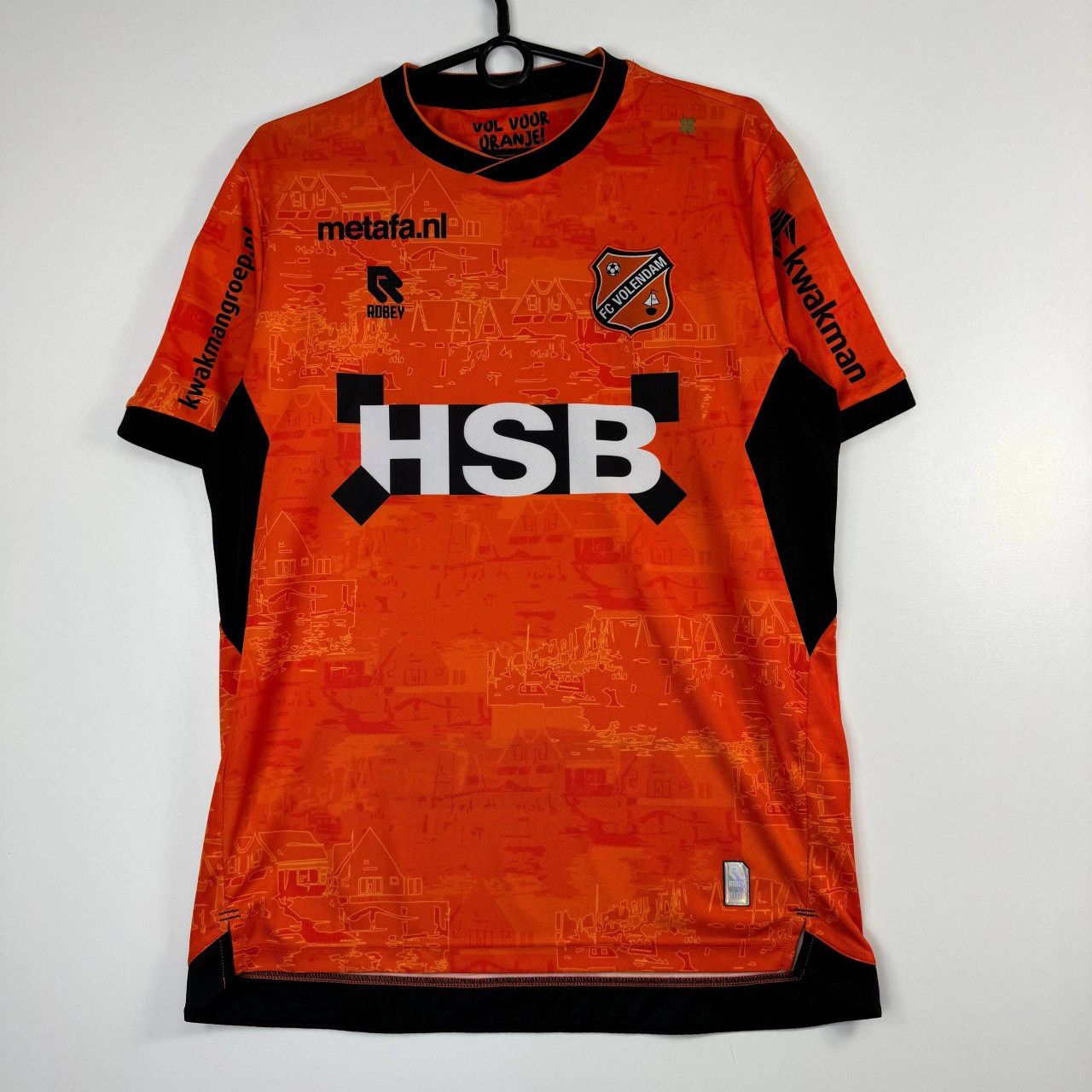 Other FC Volendam Home Jersey 2021 Robey HSB Orange Football Sz S Size US S / EU 44-46 / 1 - 1 Thumbnail