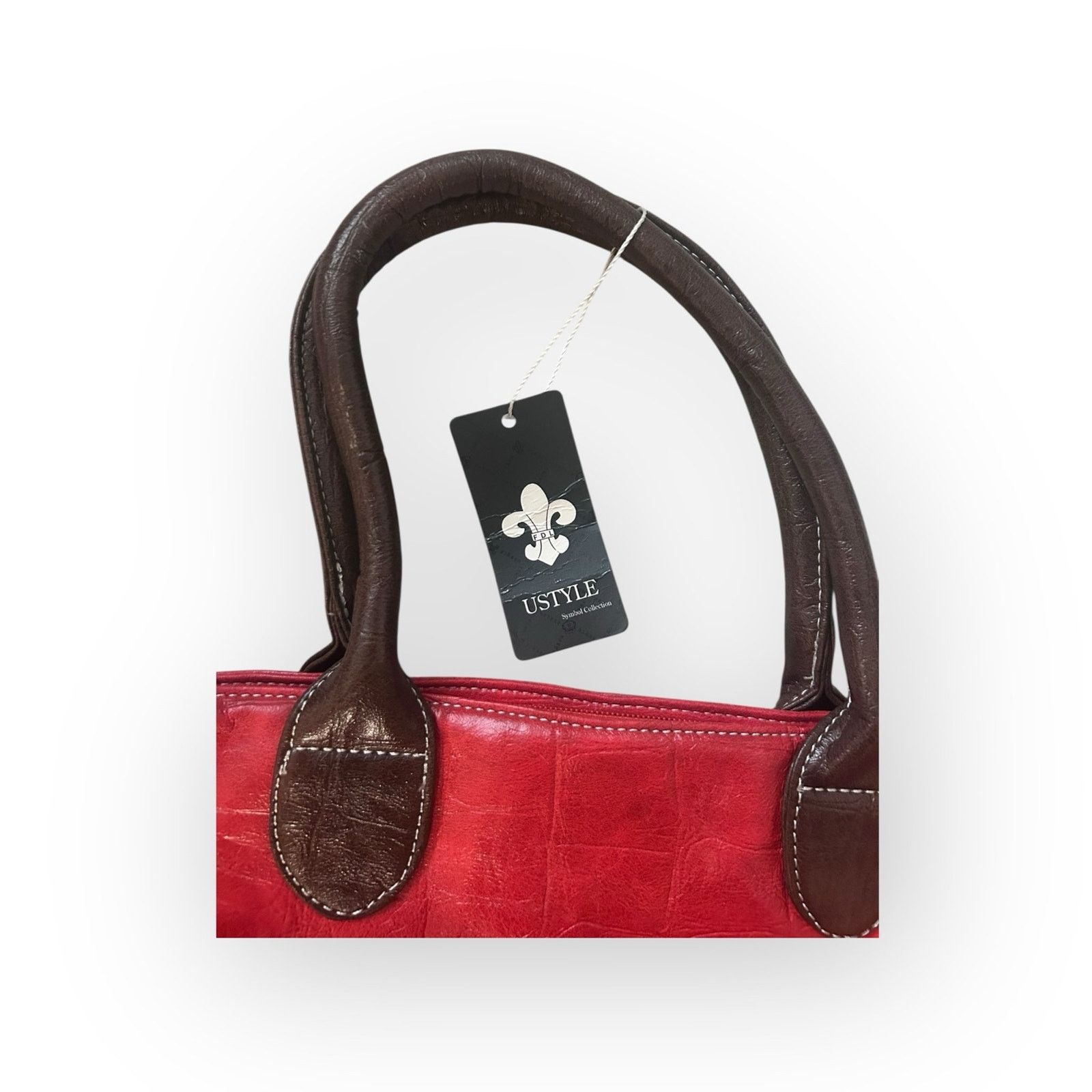 Style & Co Ustyle New Orleans Red Fleur-de-lis Tote Bag Size ONE SIZE - 4 Thumbnail