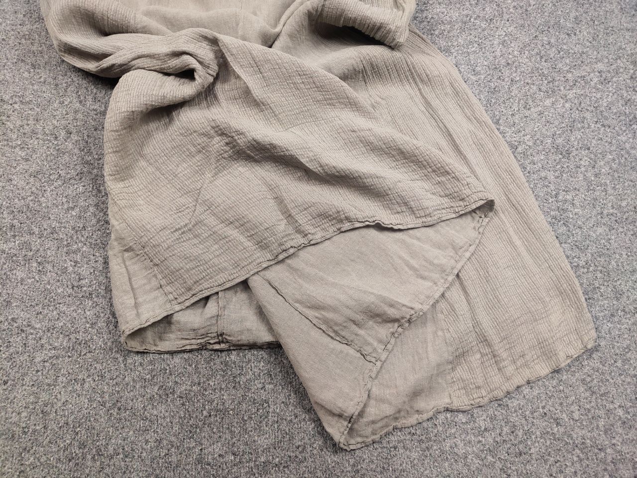 Transit Transit Par Such design Beige Linen A line Long Dress Size XL / US 12-14 / IT 48-50 - 7 Thumbnail