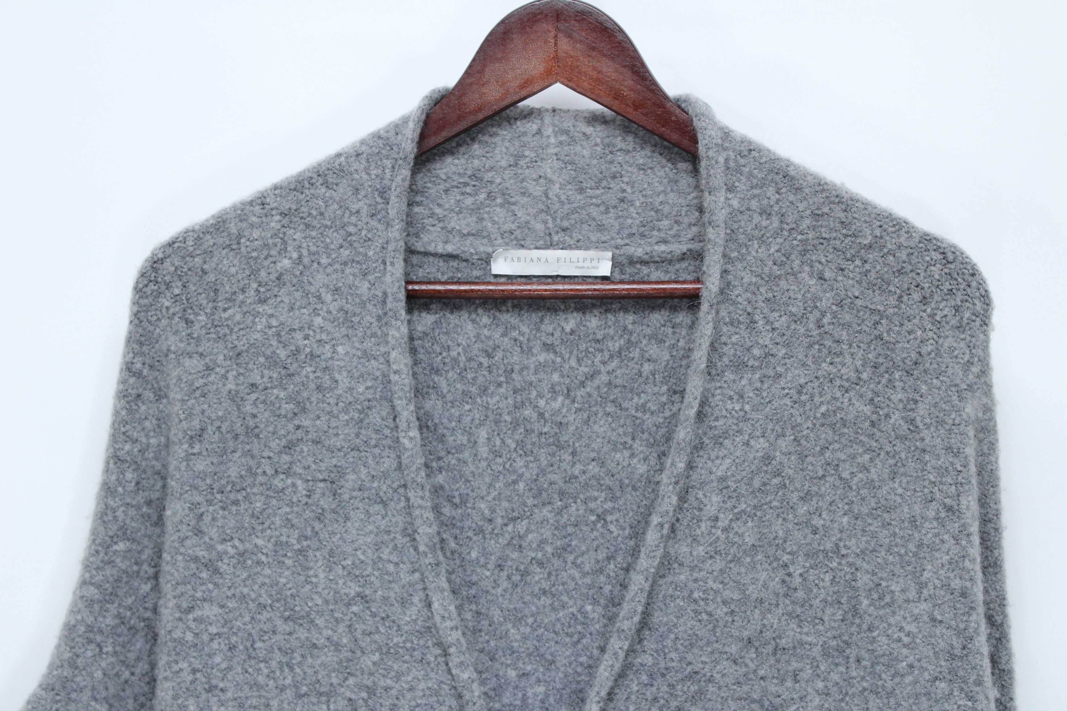 Fabiana Filippi Fabiana Filippi Cardigan Wool Size XL Made In Italy Size XL / US 12-14 / IT 48-50 - 6 Thumbnail