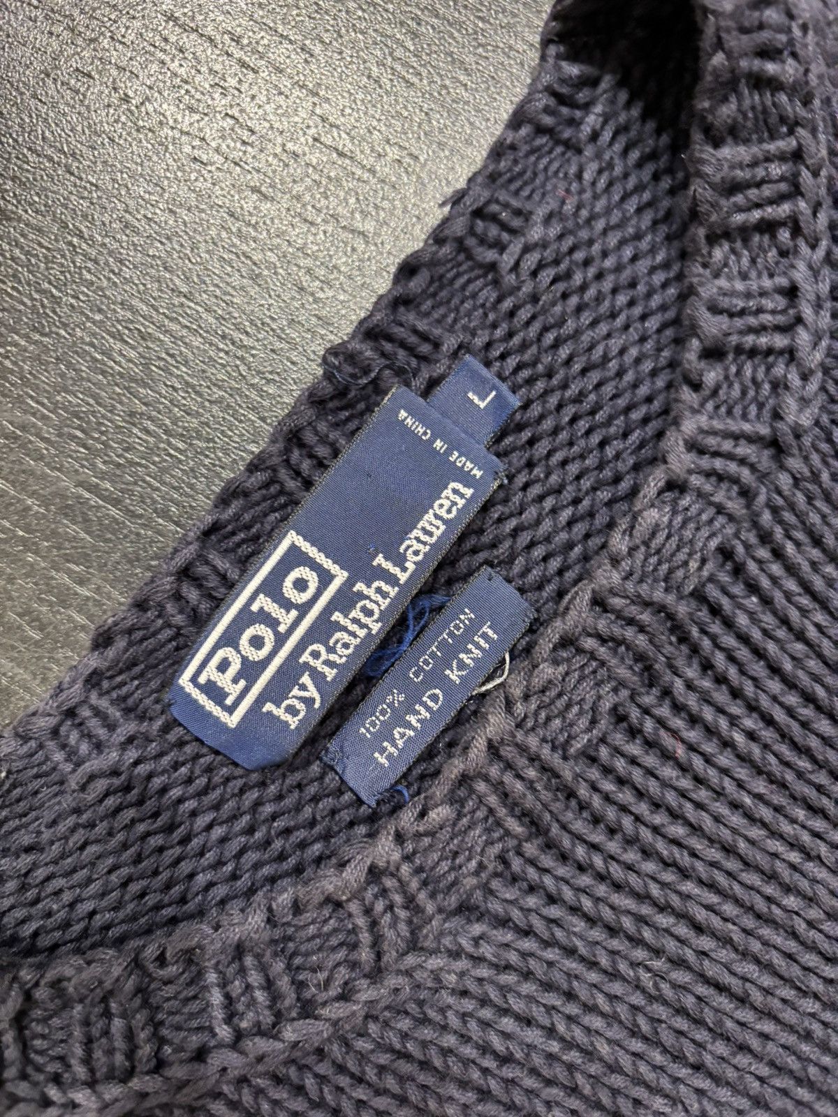 Polo Ralph Lauren Polo Ralph Lauren RL ‘67 Bear Knit Sweater Size US L / EU 52-54 / 3 - 3 Thumbnail