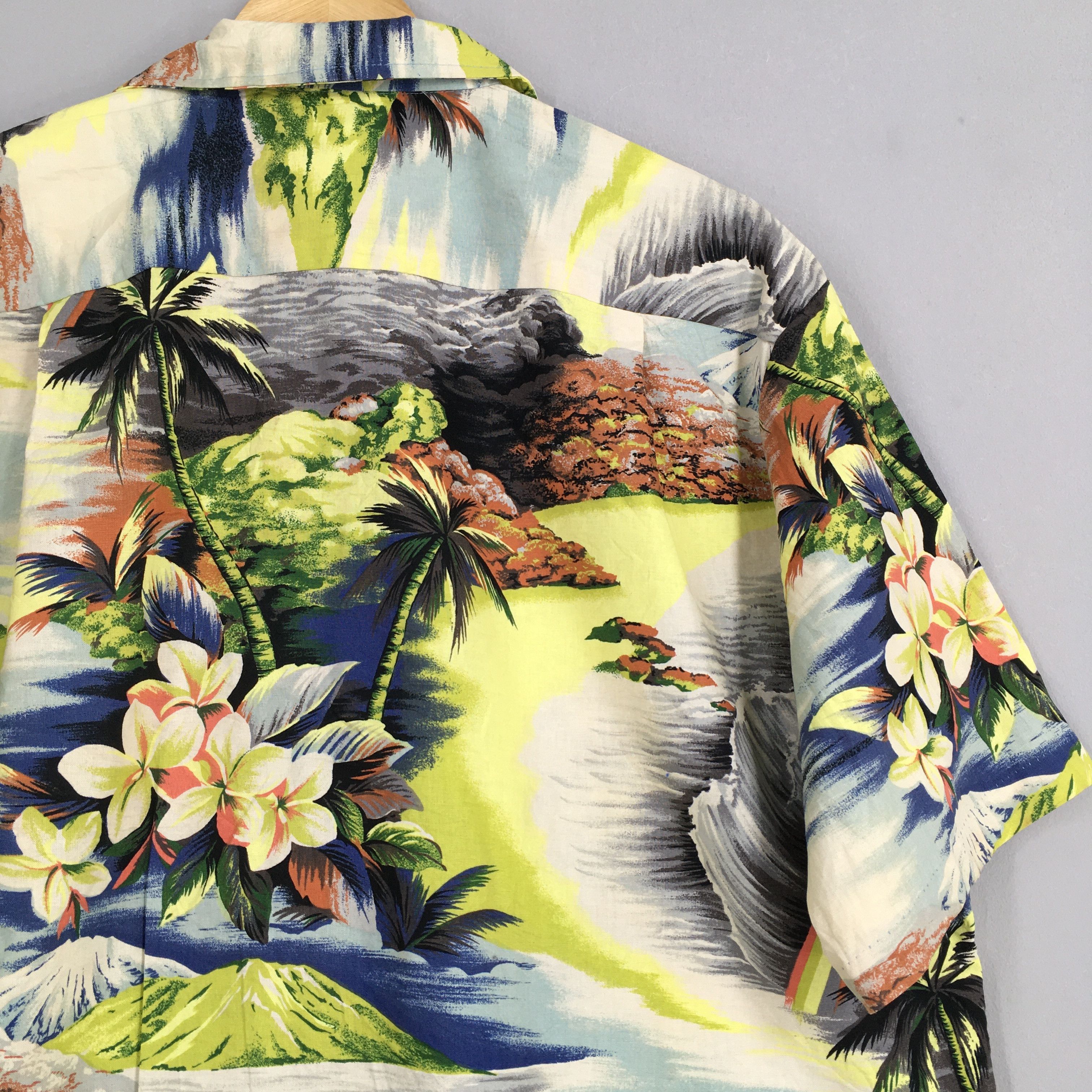 Other RJC Hawaiian Waterfall Graphic View Cotton Shirt Large Size US L / EU 52-54 / 3 - 7 Thumbnail