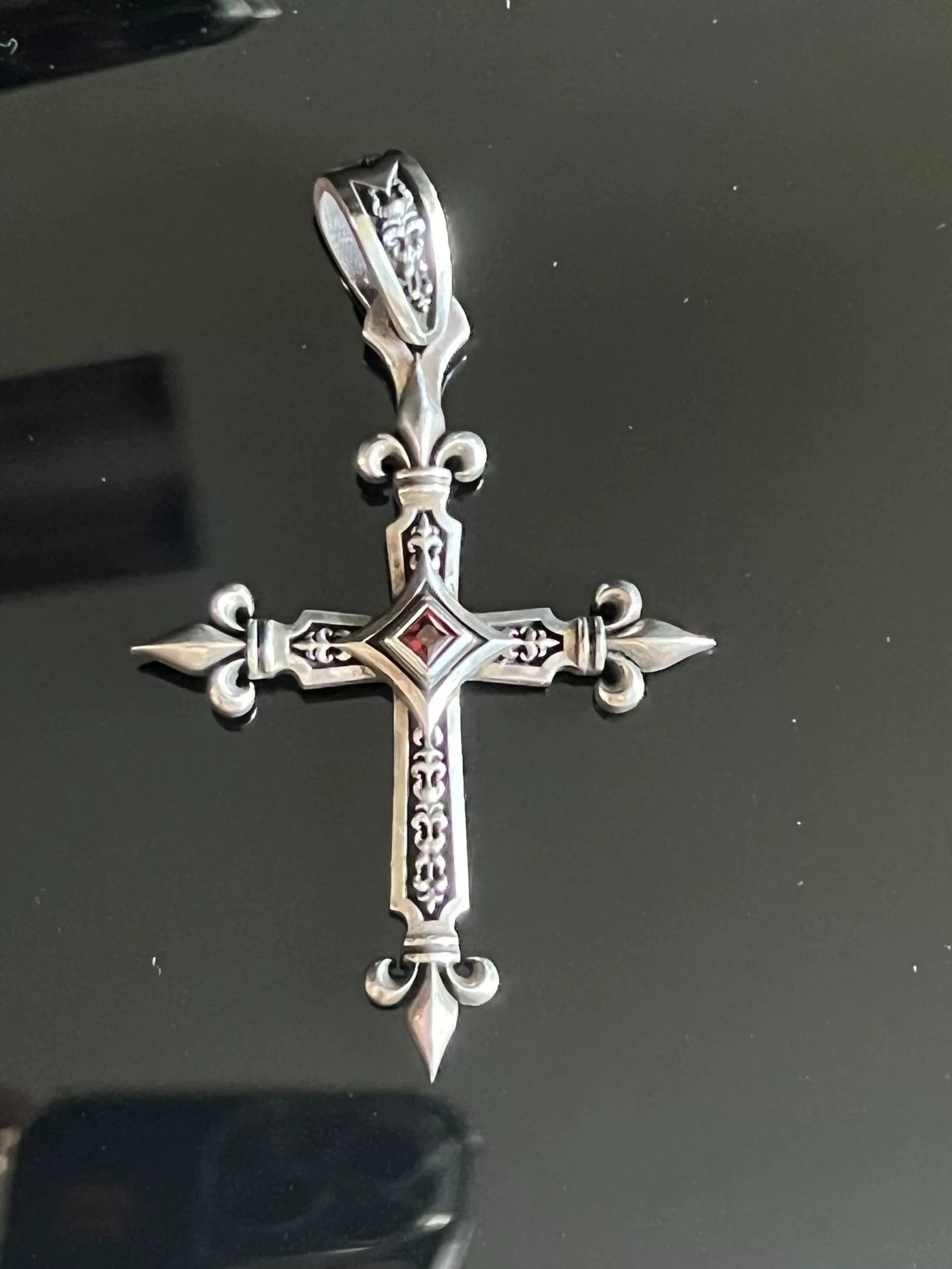 Other NightRider 925 Silver Cross Pendant Size ONE SIZE - 1 Thumbnail