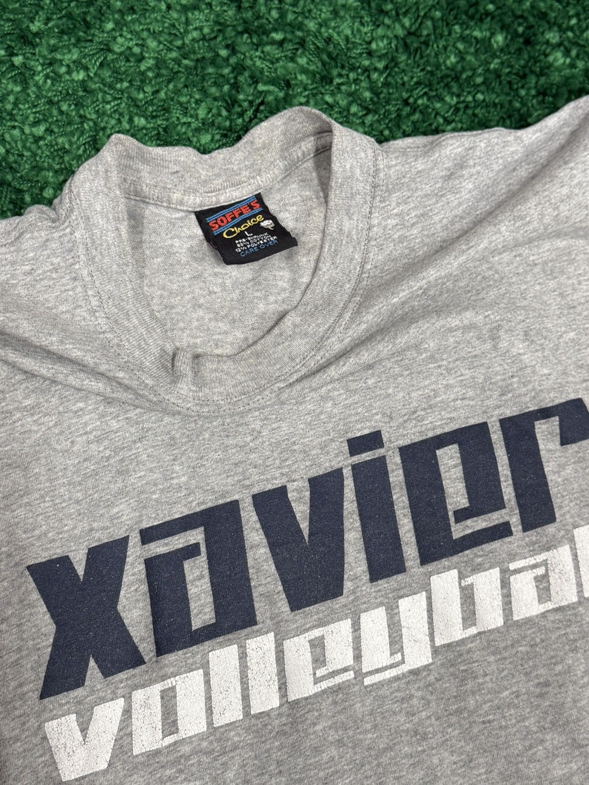 Vintage Vintage Grey Xavier Volleyball Muscle Tank Top Large Size US L / EU 52-54 / 3 - 3 Thumbnail