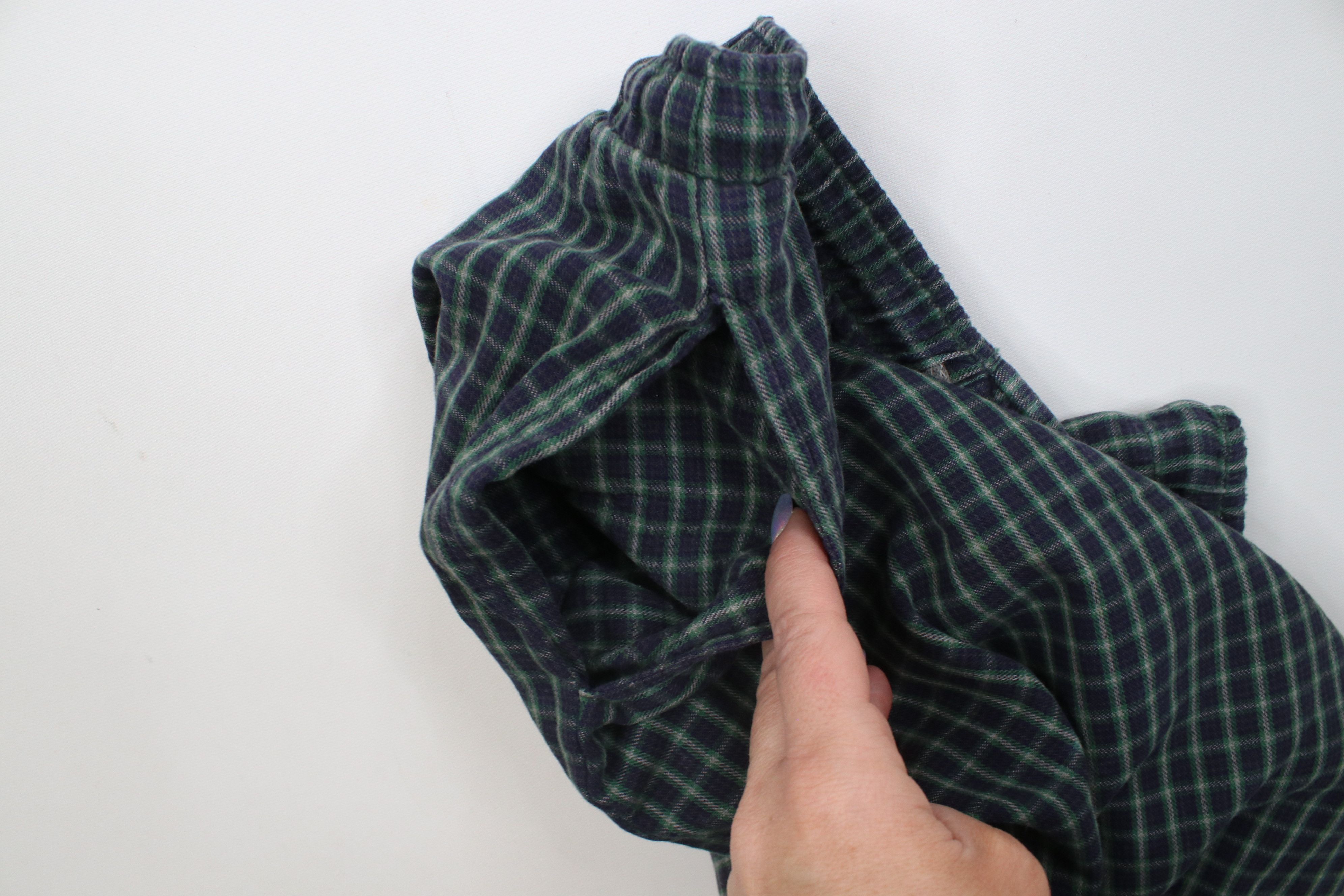 J.Crew Vintage 90s J Crew Oarsman Wide Leg Flannel Pajamas Pants Size US 36 / EU 52 - 9 Thumbnail