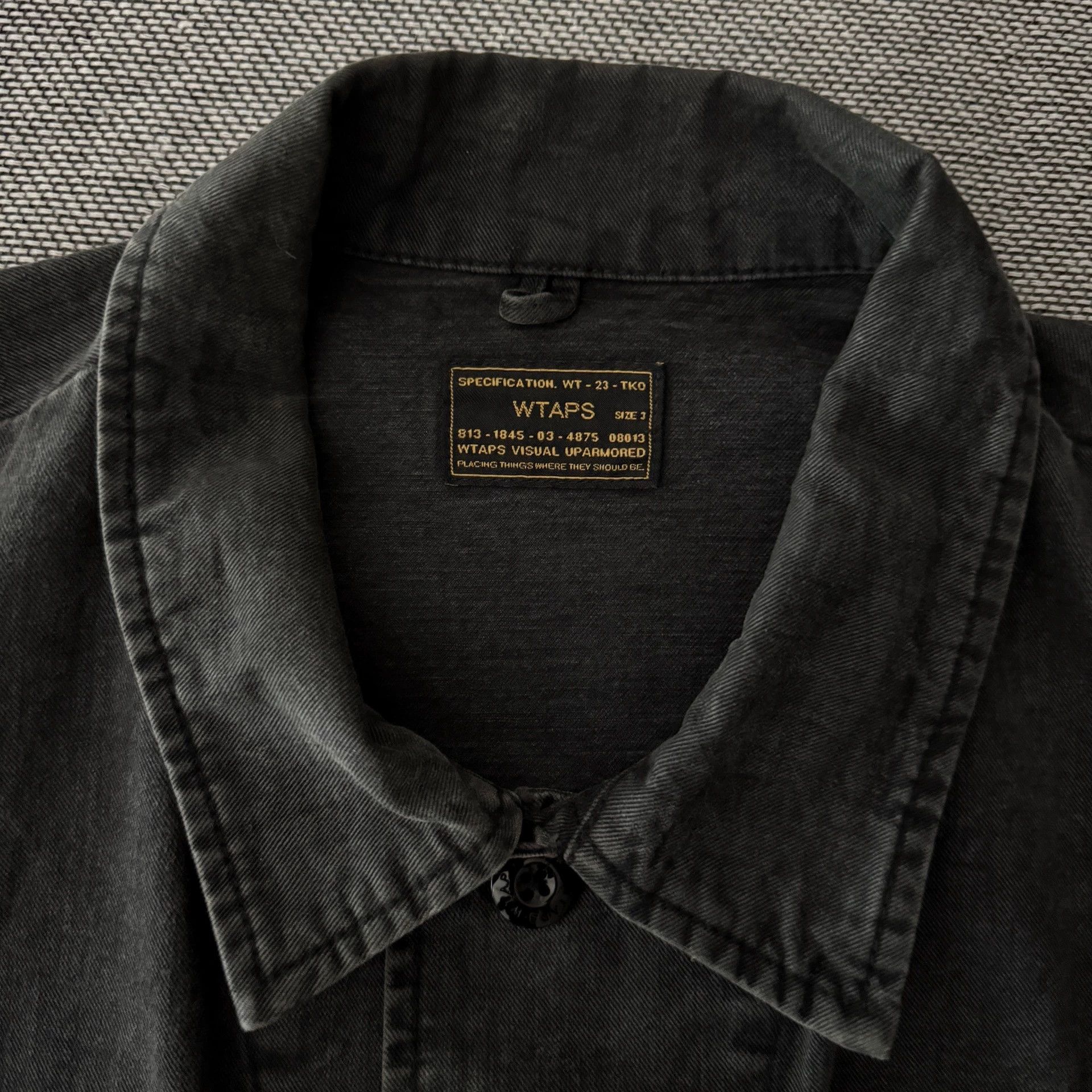 Wtaps WTAPS 17SS Jungle 4-Pocket Jacket Black L Size US L / EU 52-54 / 3 - 3 Thumbnail