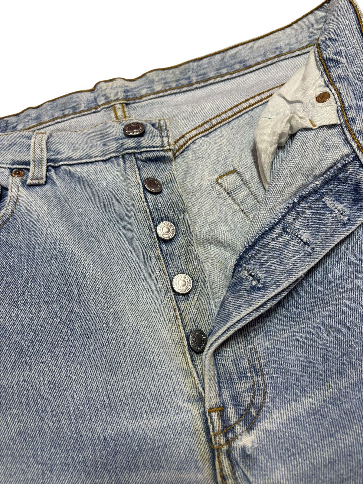 Levi's Vtg 80s Levis 501 Jeans Size US 32 / EU 48 - 5 Thumbnail