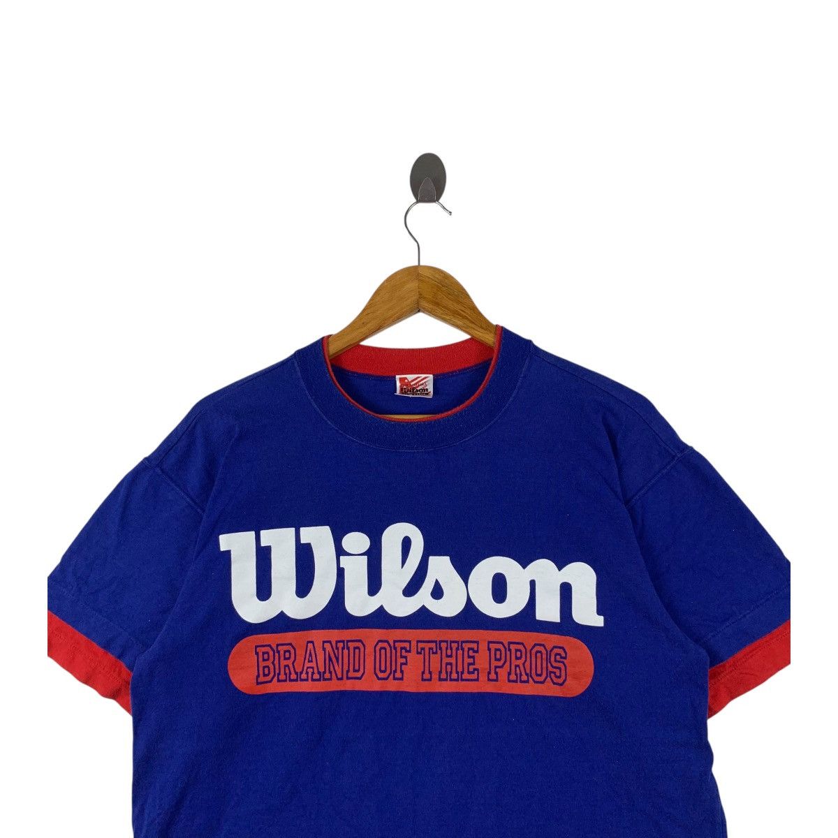Other WILSON Chicago Usa Sportswear Big Logo Crewneck T-Shirt Size US L / EU 52-54 / 3 - 2 Thumbnail
