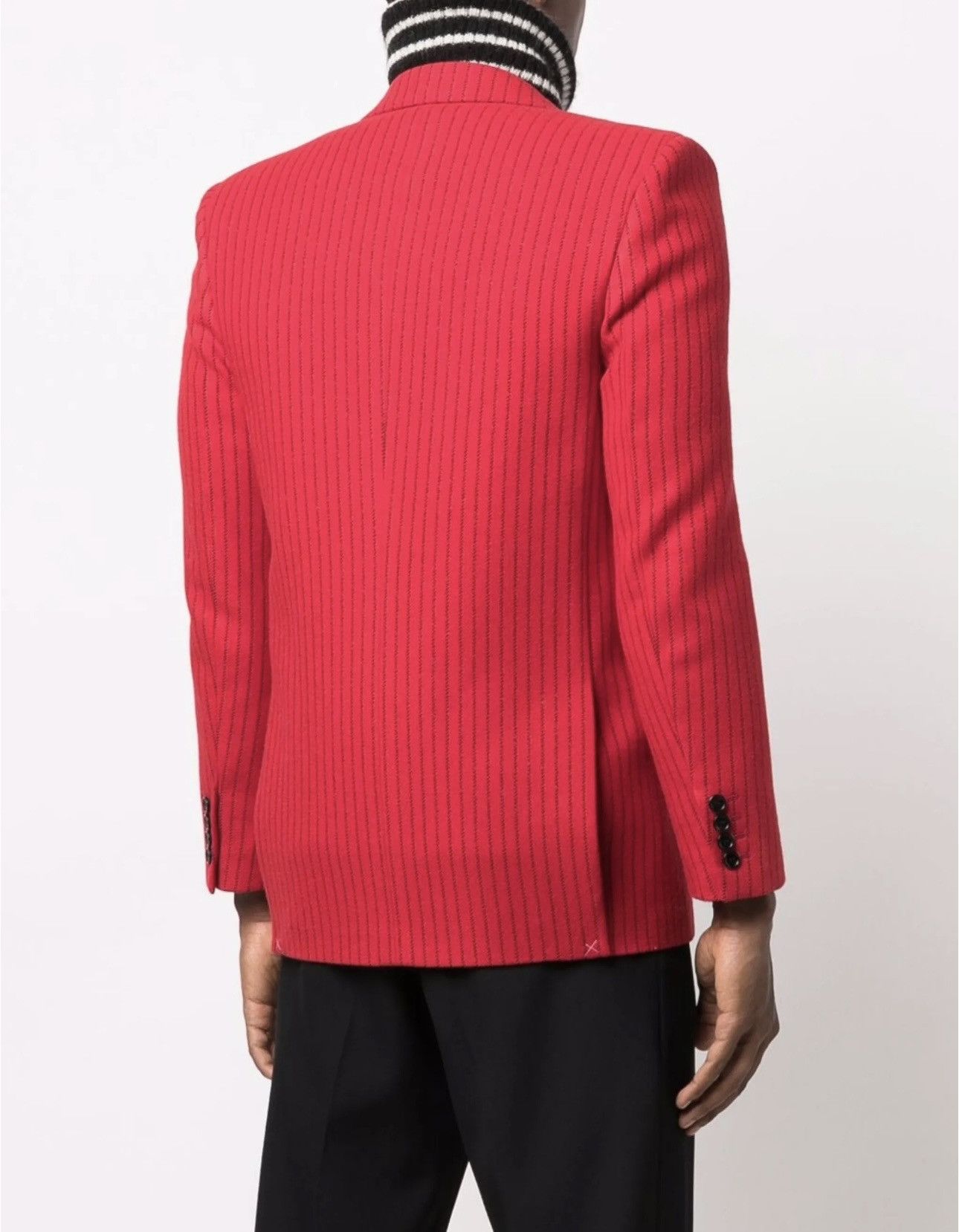 Yves Saint Laurent Red YSL blazer Size 46R - 4 Thumbnail