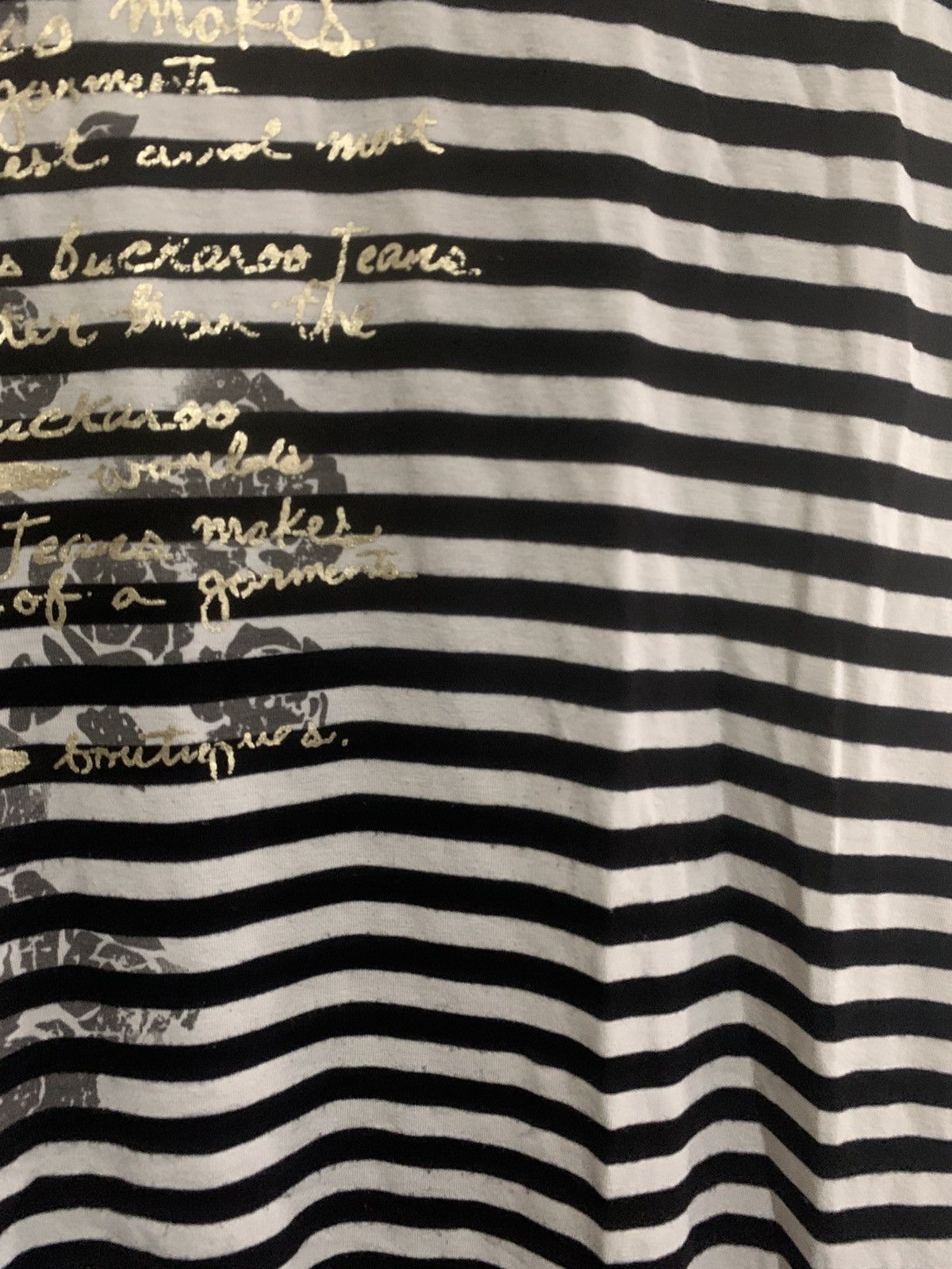 Japanese Brand Buckaroo Poem Shirt Size XS / US 0-2 / IT 36-38 - 7 Thumbnail