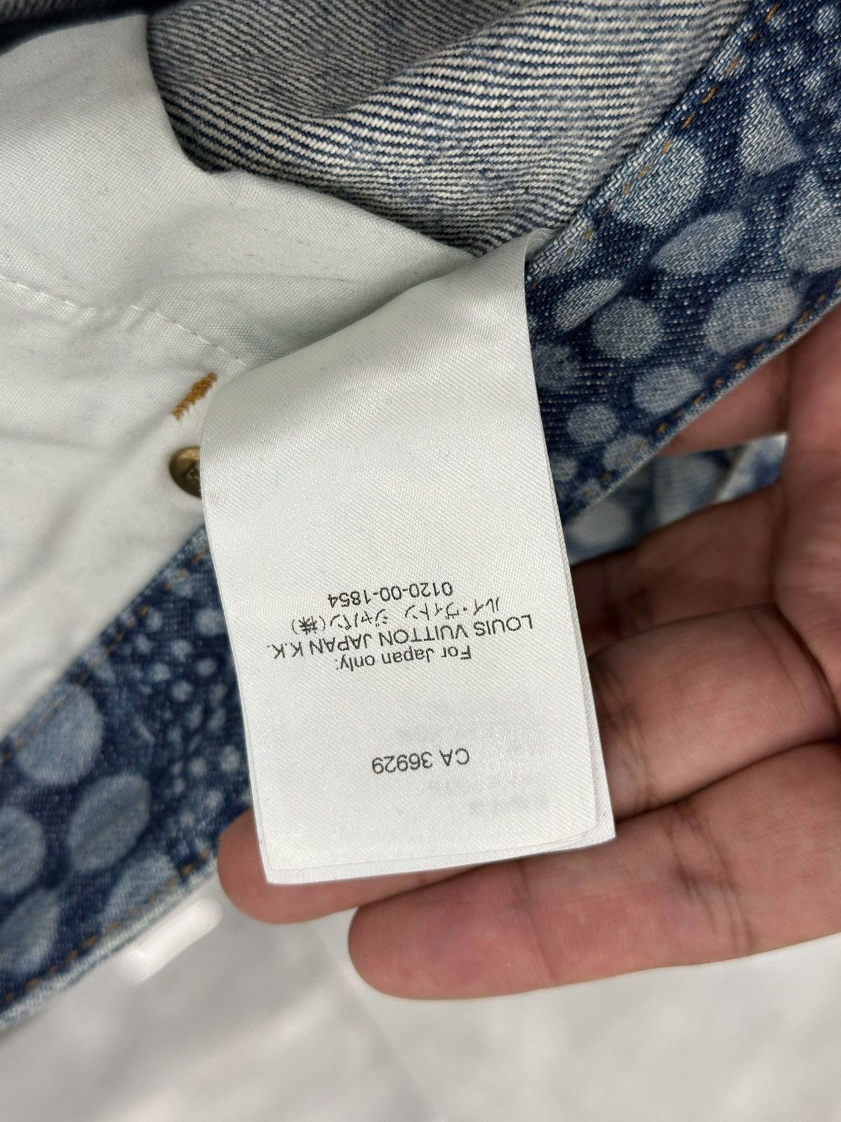 Louis Vuitton Louis Vuitton x Yayoi Kusama All Over Pumpkin Denim Pants Size US 36 / EU 52 - 15 Thumbnail