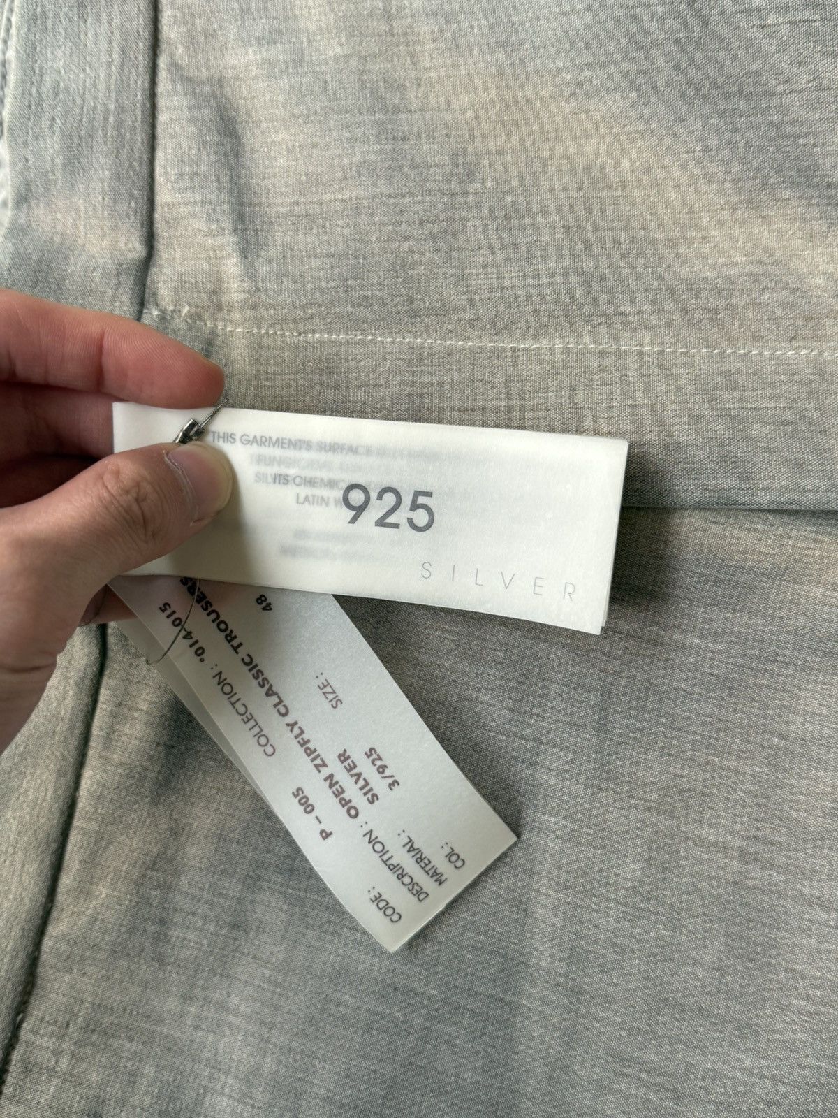 Deepti Deepti 925 silver pants Size US 31 - 3 Thumbnail