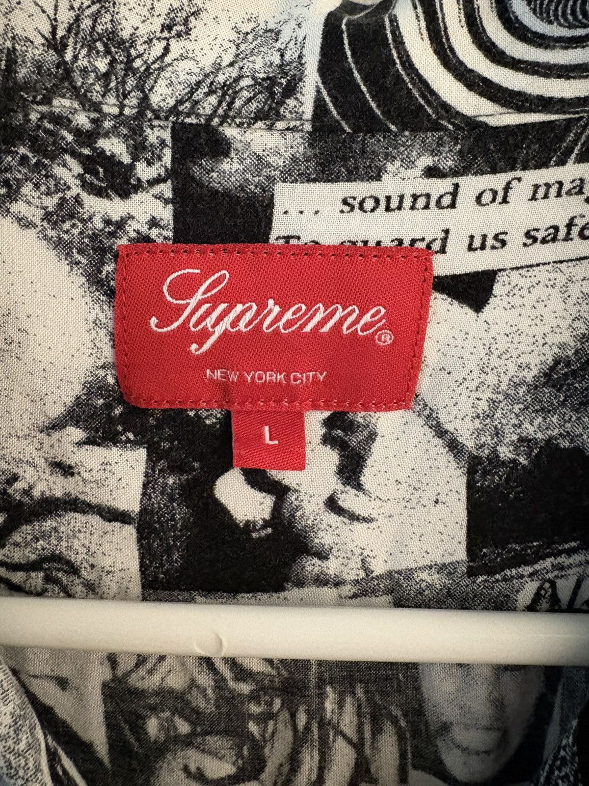Supreme Supreme Vibrations Rayon Shirt Size US L / EU 52-54 / 3 - 3 Thumbnail