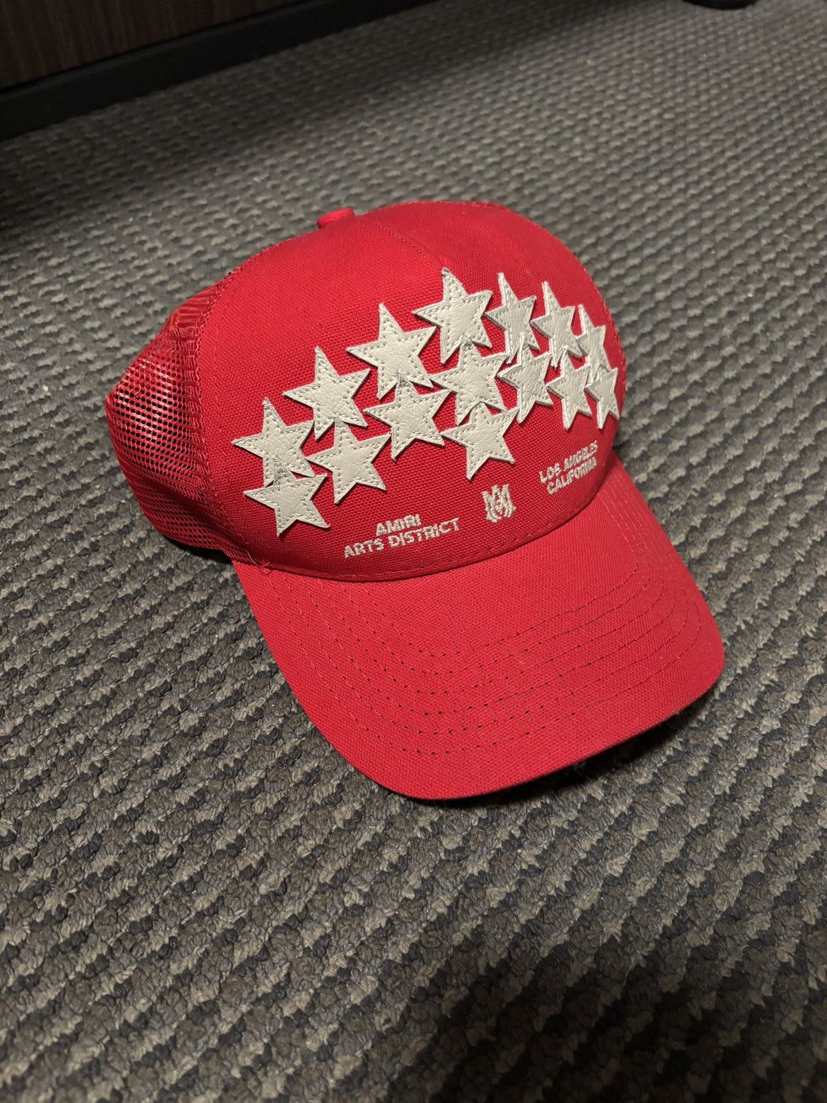 Amiri Stars Trucker Hat ‘Red’