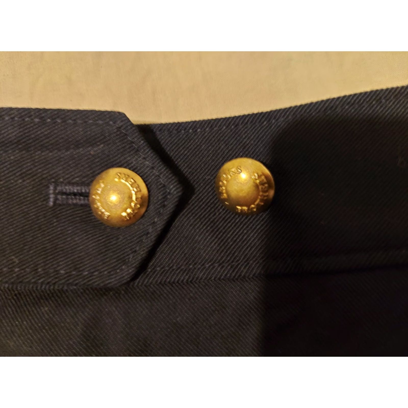 Brooks Brothers **Brooks Brothers Women's 4 Navy Blue Cotton Skirt** User: **4 Navy Blue Cotton Brooks Brothers Women's Skirt** Size 27" / US 4 / IT 40 - 3 Thumbnail
