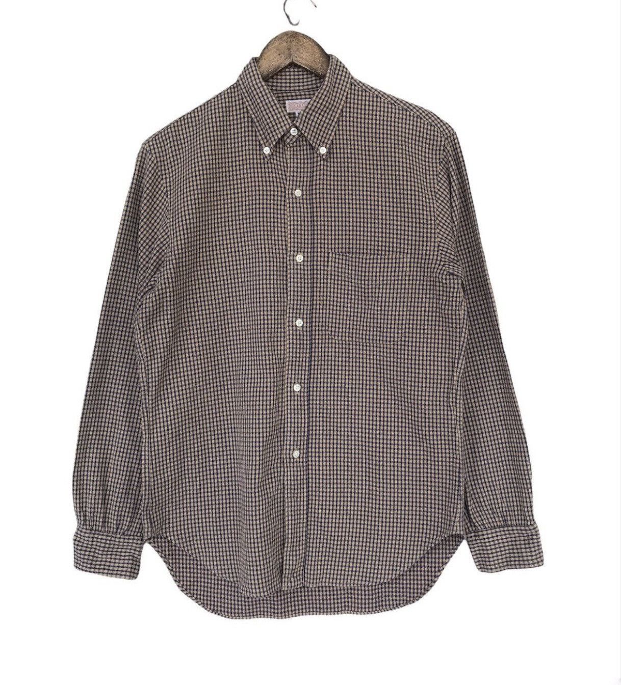 Vintage Sugar Cane Toyo Enterprise Slim Shirt Button