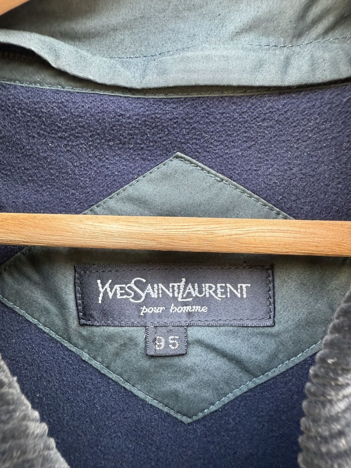 Yves Saint Laurent Vintage 90s YVES SAINT LAURENT YSL Military Style Jacket Size US L / EU 52-54 / 3 - 3 Thumbnail