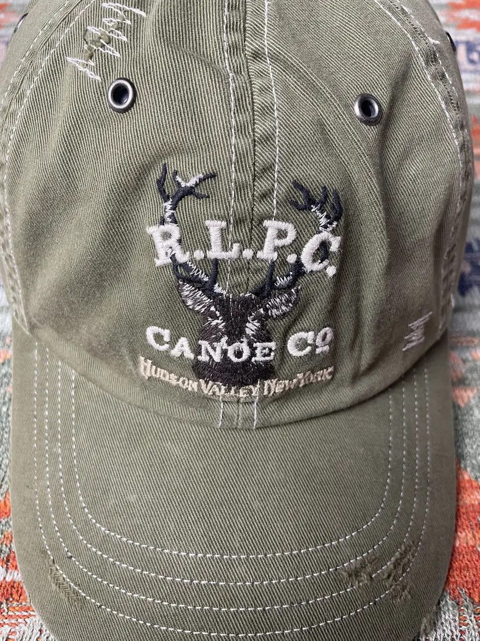 Polo Ralph Lauren Polo Ralph Lauren Rare Leather Baseball Hat cap Size ONE SIZE - 3 Thumbnail