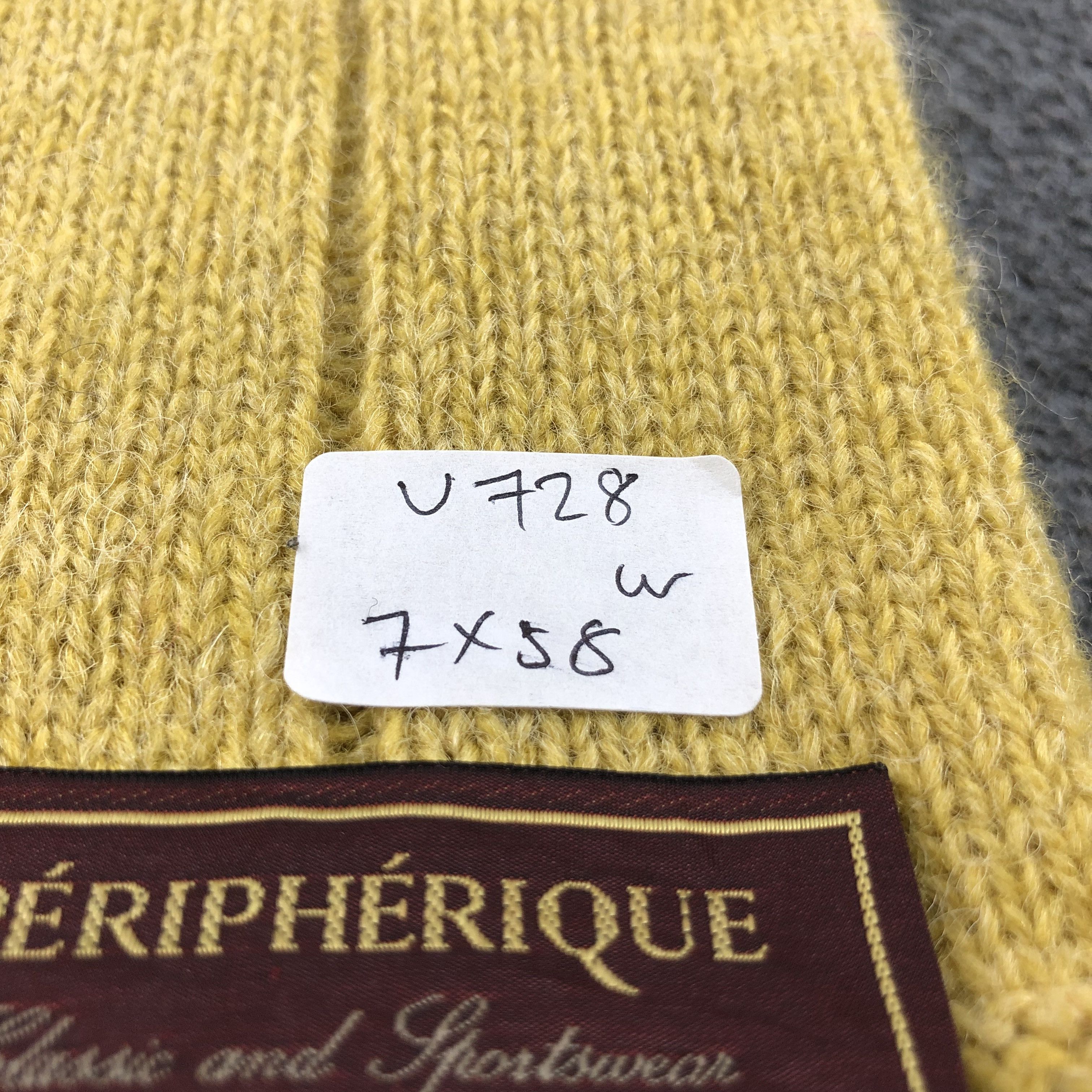 Vintage Peripherique Wool Scarf Muffler V728 Size ONE SIZE - 10 Thumbnail