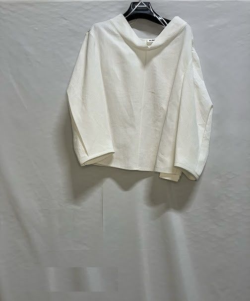 Jil Sander o1loc1c1124 Top in White Size XL / US 12-14 / IT 48-50 - 1 Preview