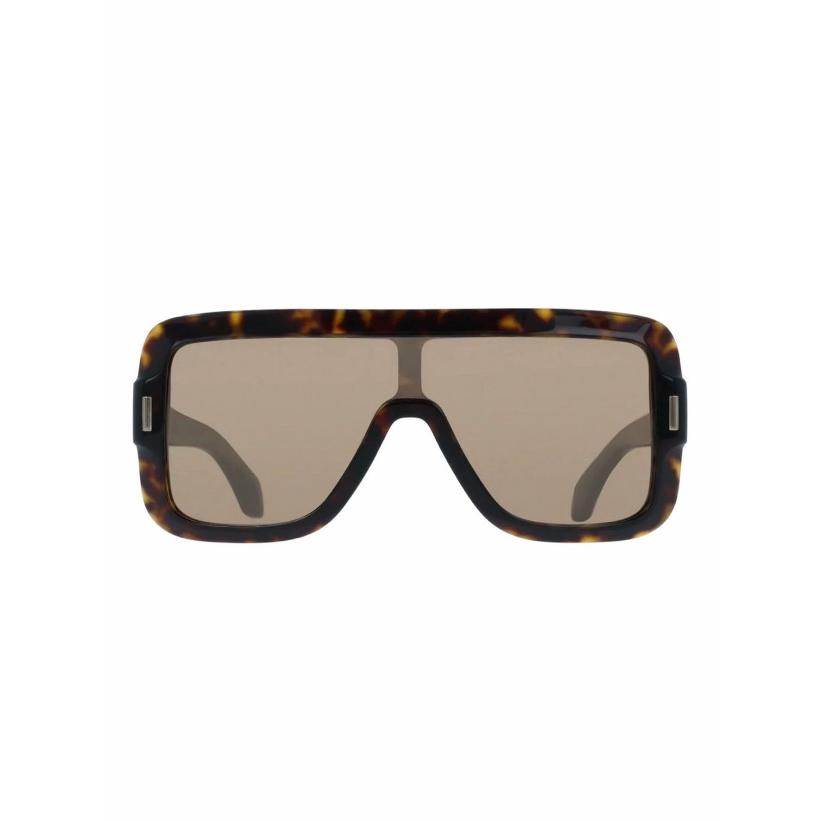 New Salvatore Ferragamo SF2061SE 001 Bold Shield Sunglasses in Black Authentic Ferragamo SF2061SE 1 - Black Sunglasses | LookerOnline main image 2
