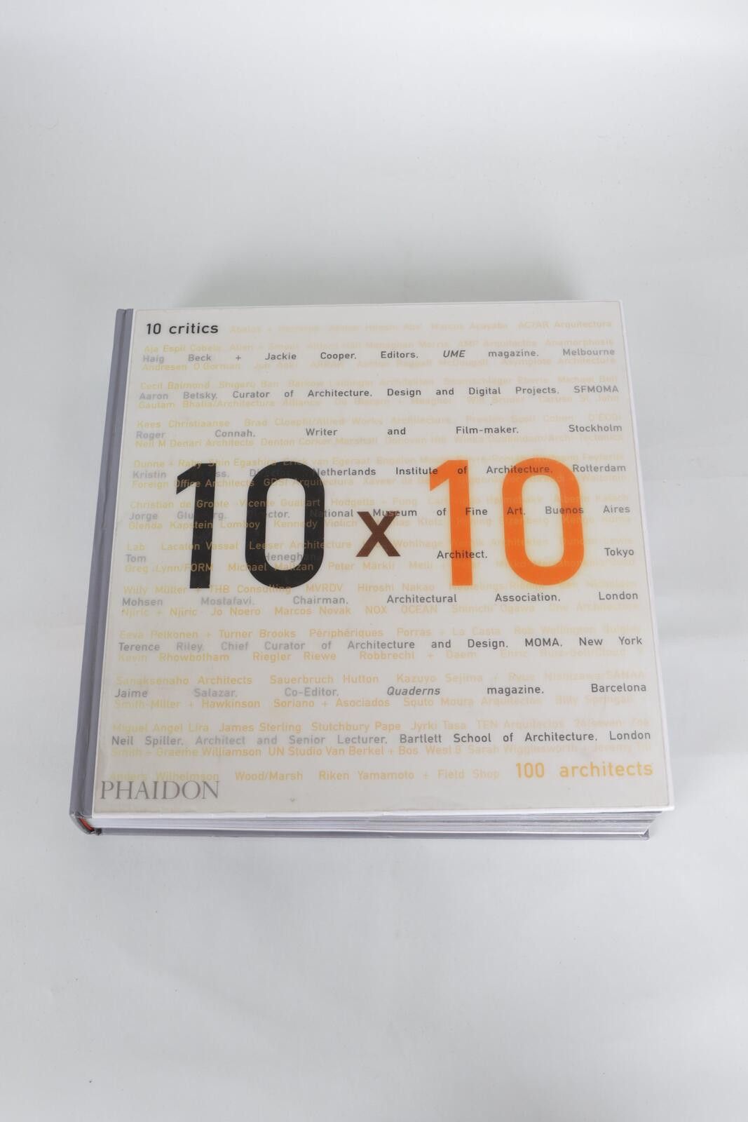 Other 00's Phaidon Press 10 x 10: 10 Critics 100 Architects Book Size ONE SIZE - 1 Thumbnail