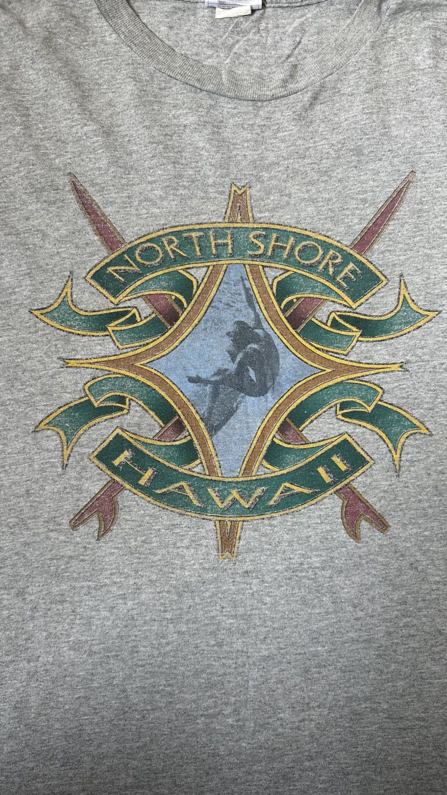 Vintage VINTAGS NORTH SHORE SURF HAWAII TEE Size US XXL / EU 58 / 5 - 2 Thumbnail