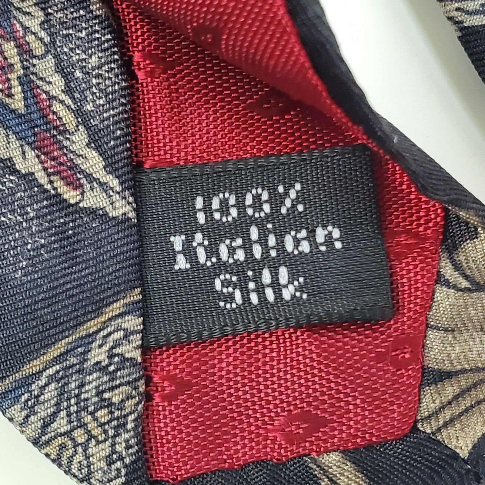 Henry Grethel Henry Grethel Black Wide Silk Tie Wide Size ONE SIZE - 4 Thumbnail