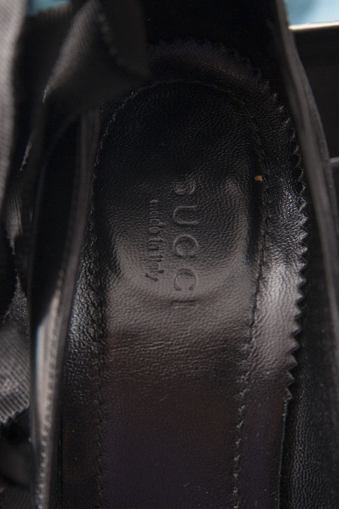 Gucci SS02 ribbon heels Size US 7 / IT 37 - 8 Thumbnail