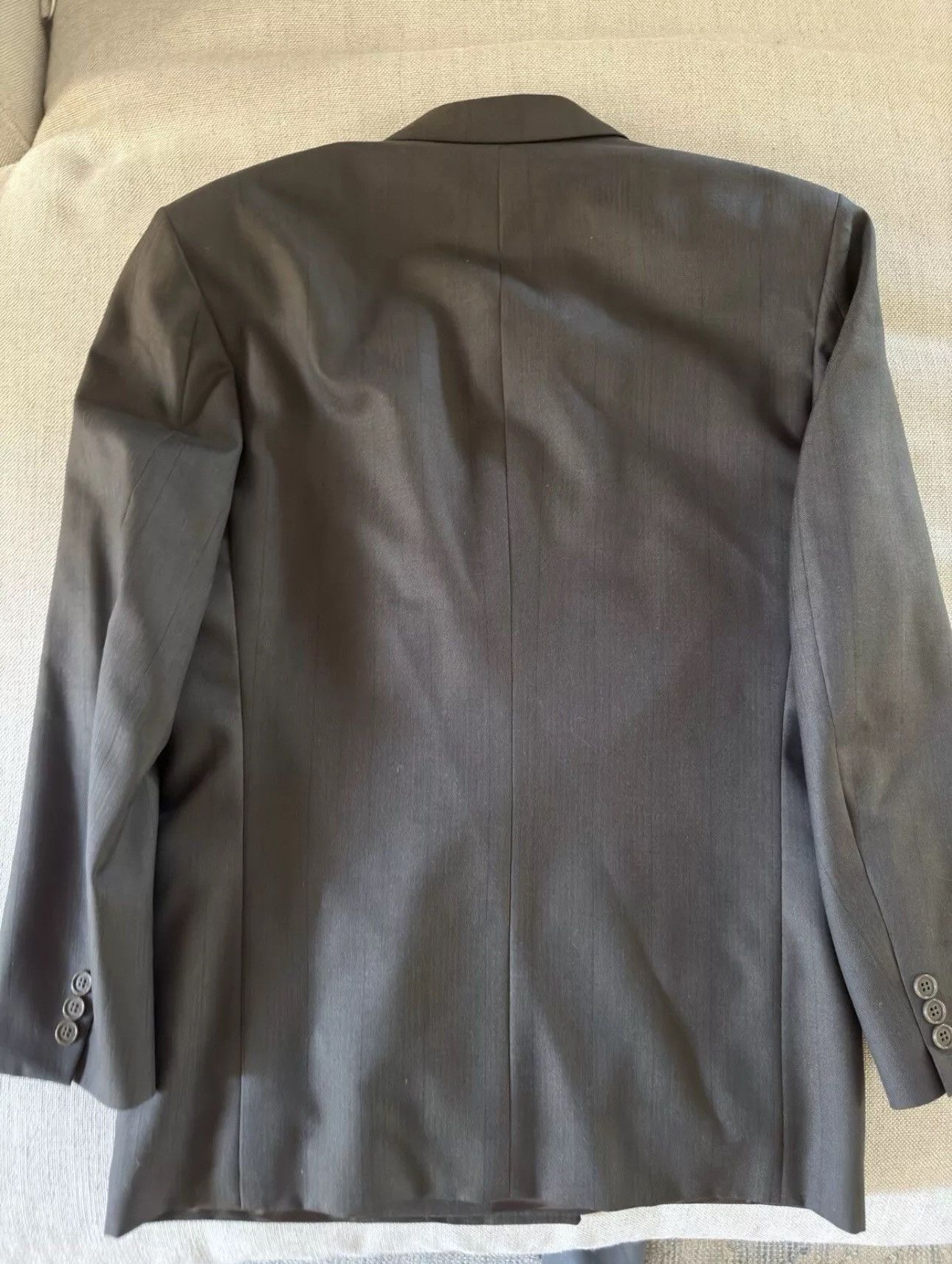 Yves Saint Laurent Yves Saint Laurent Made in France DB Peak Lapel Blazer 40R Size 40R - 2 Thumbnail
