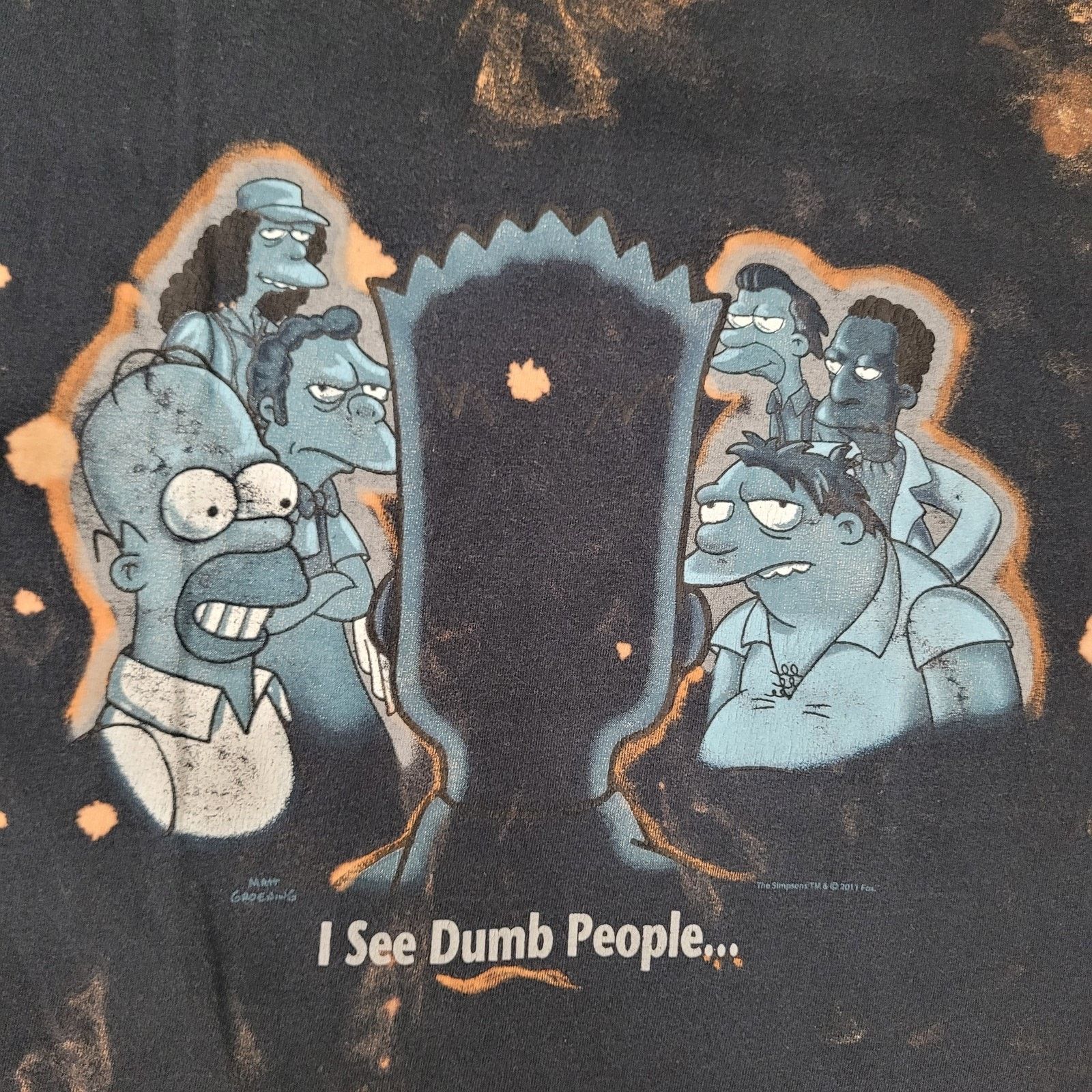The Simpsons Simpsons 6th Sense Parody Shirt Small I See Dumb People Size US S / EU 44-46 / 1 - 3 Thumbnail