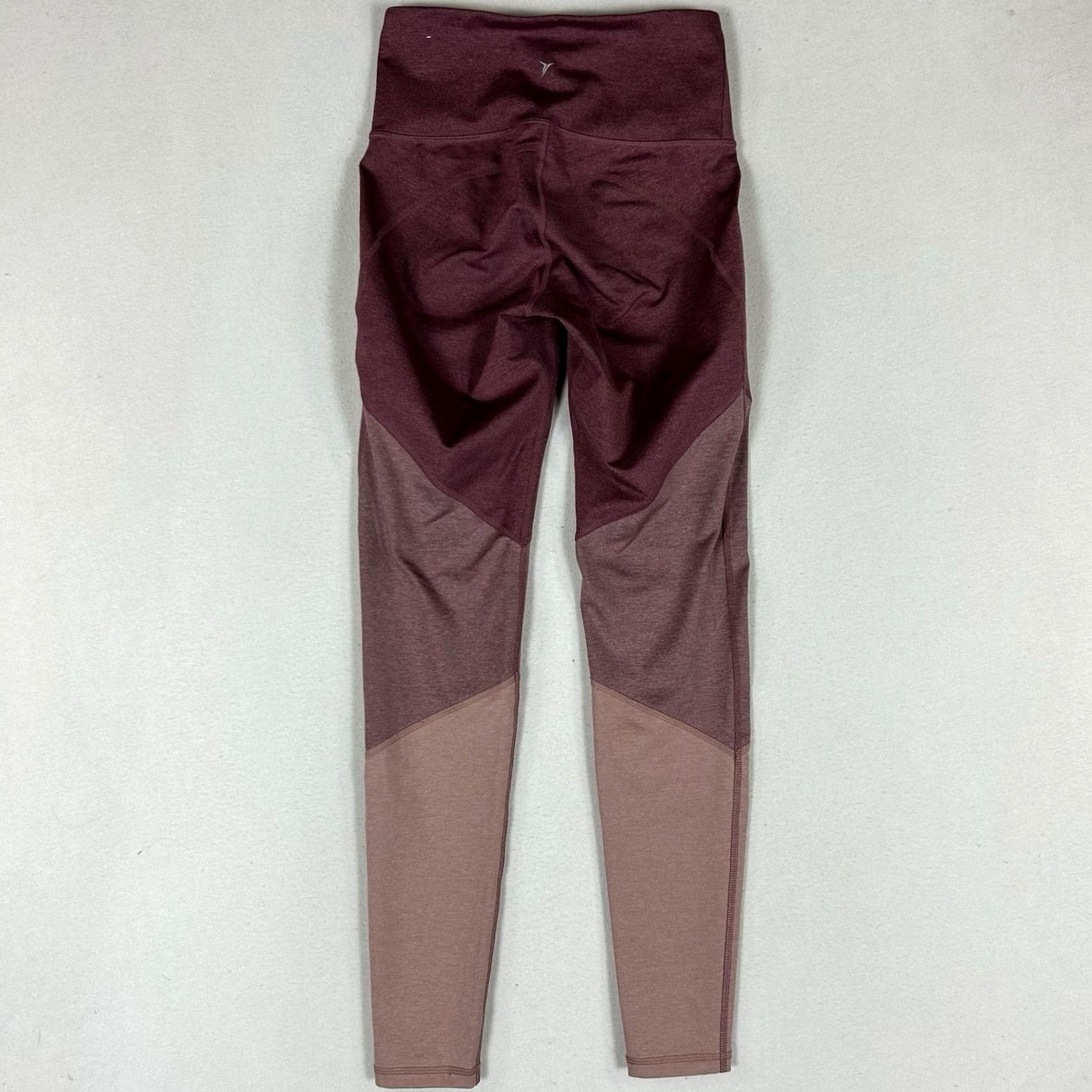 Old Navy Old Navy Active Go-Dry Leggings Women's S Pink Colorblock Athletic Run Activewear pants Size 28" / US 6 / IT 42 - 6 Thumbnail
