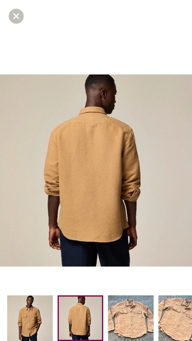 J.Crew J Crew Heavyweight Chamois Workshirt Large Size US L / EU 52-54 / 3 - 2 Thumbnail