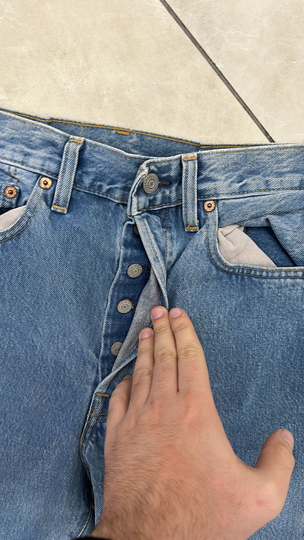 Levi's Vintage Clothing LVC Levi's Vintage Clothing 1984 501XX BigE Selvedge Jeans Size US 32 / EU 48 - 7 Thumbnail
