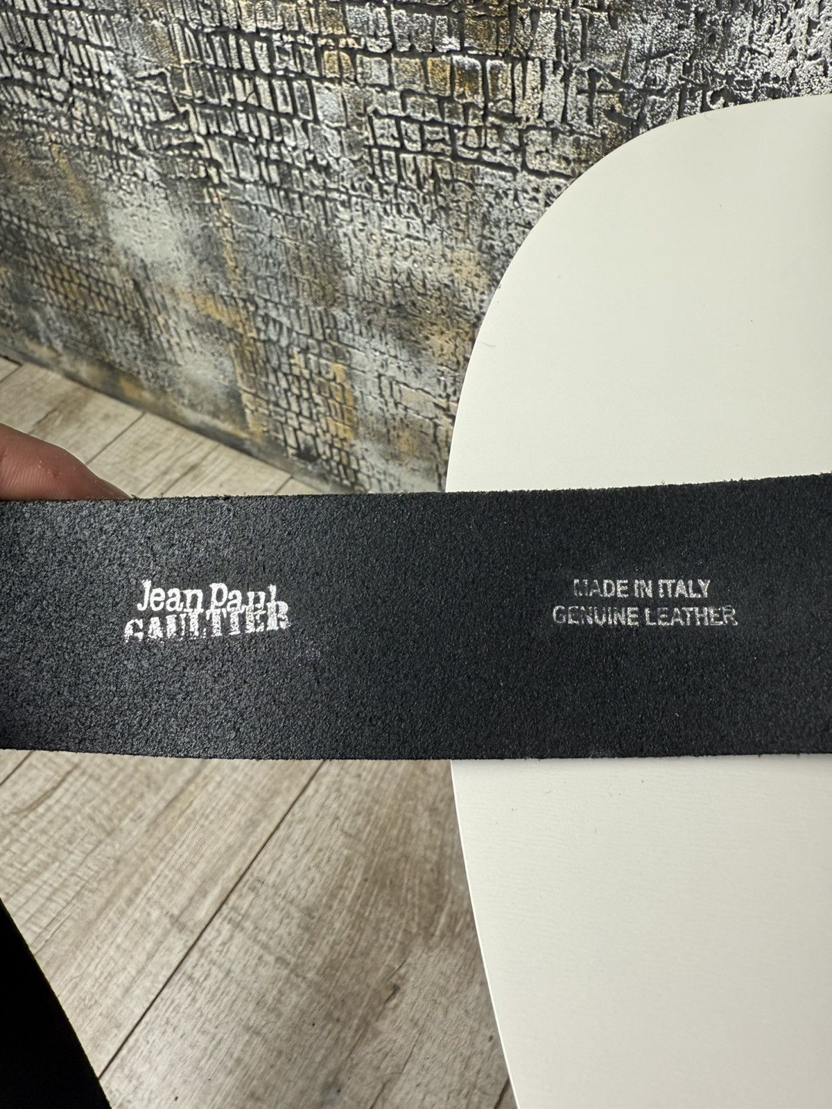 Jean Paul Gaultier JEAN PAUL GAULTIER LEATHER BELT Size ONE SIZE - 22 Thumbnail