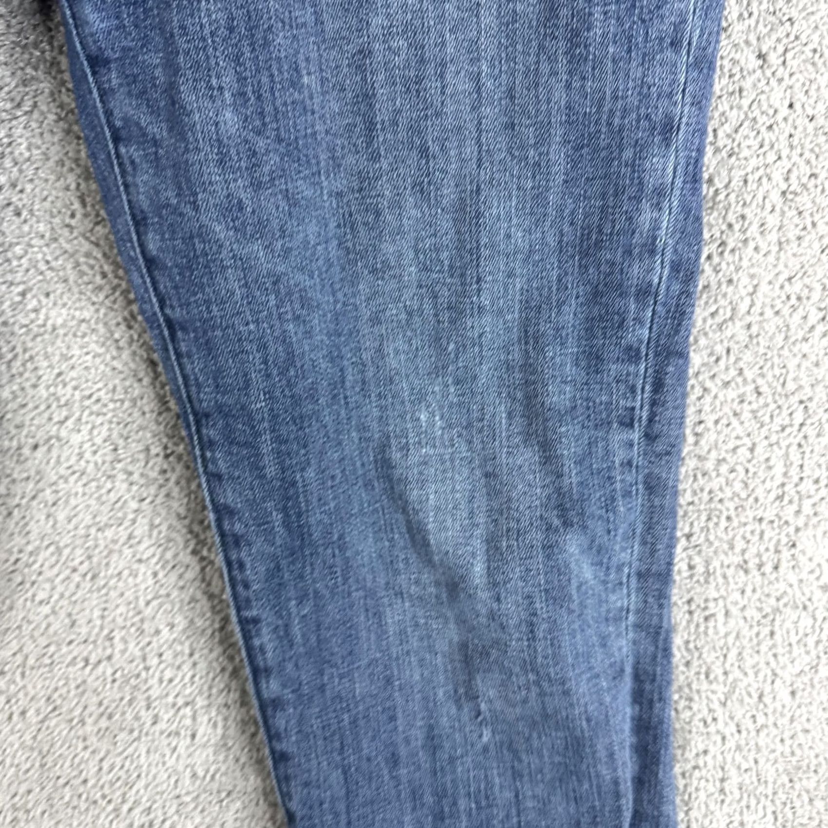 Lucky Brand Lucky Brand Sienna Slim Boyfriend Jeans Womens 4/27 Blue Mid Rise Distressed Jeans Women 5-Pocket Denim Slim Rise Mid Vintage: No Size 27" / US 4 / IT 40 - 6 Thumbnail