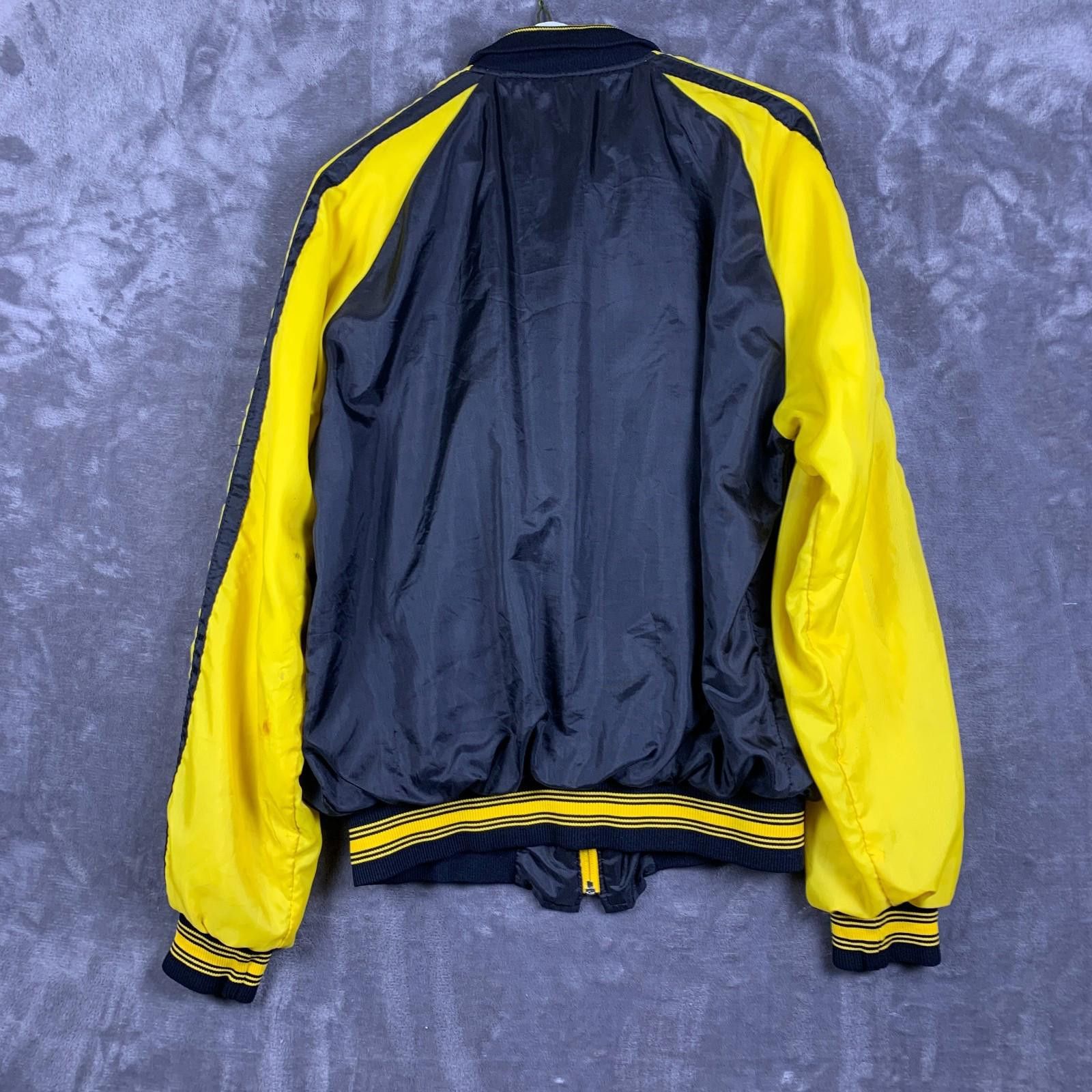 Holloway MENS Holloway Jacket Black and Gold Windbreaker Sz. M (290) Size US M / EU 48-50 / 2 - 7 Thumbnail