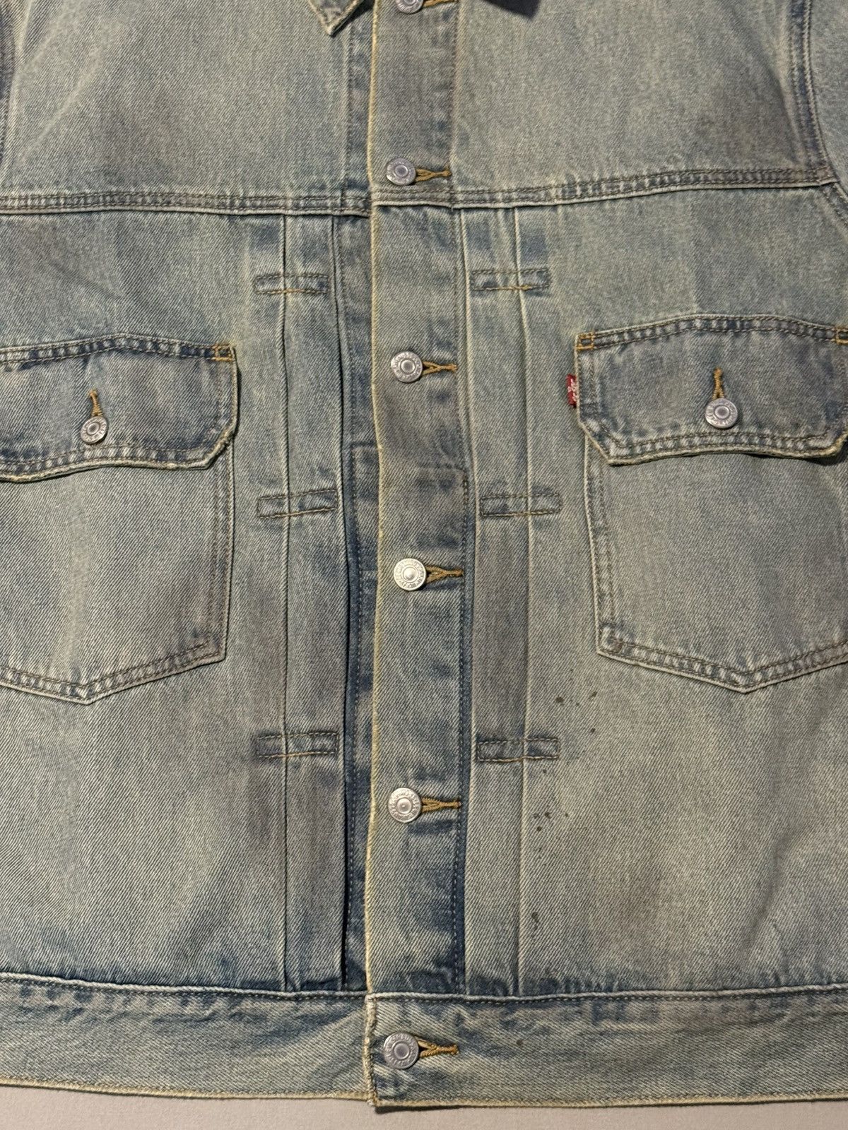 DENIM TEARS Denim Tears Dirty Wash Type 2 Denim Jacket Brand New BNWT DS Size US XL / EU 56 / 4 - 7 Thumbnail